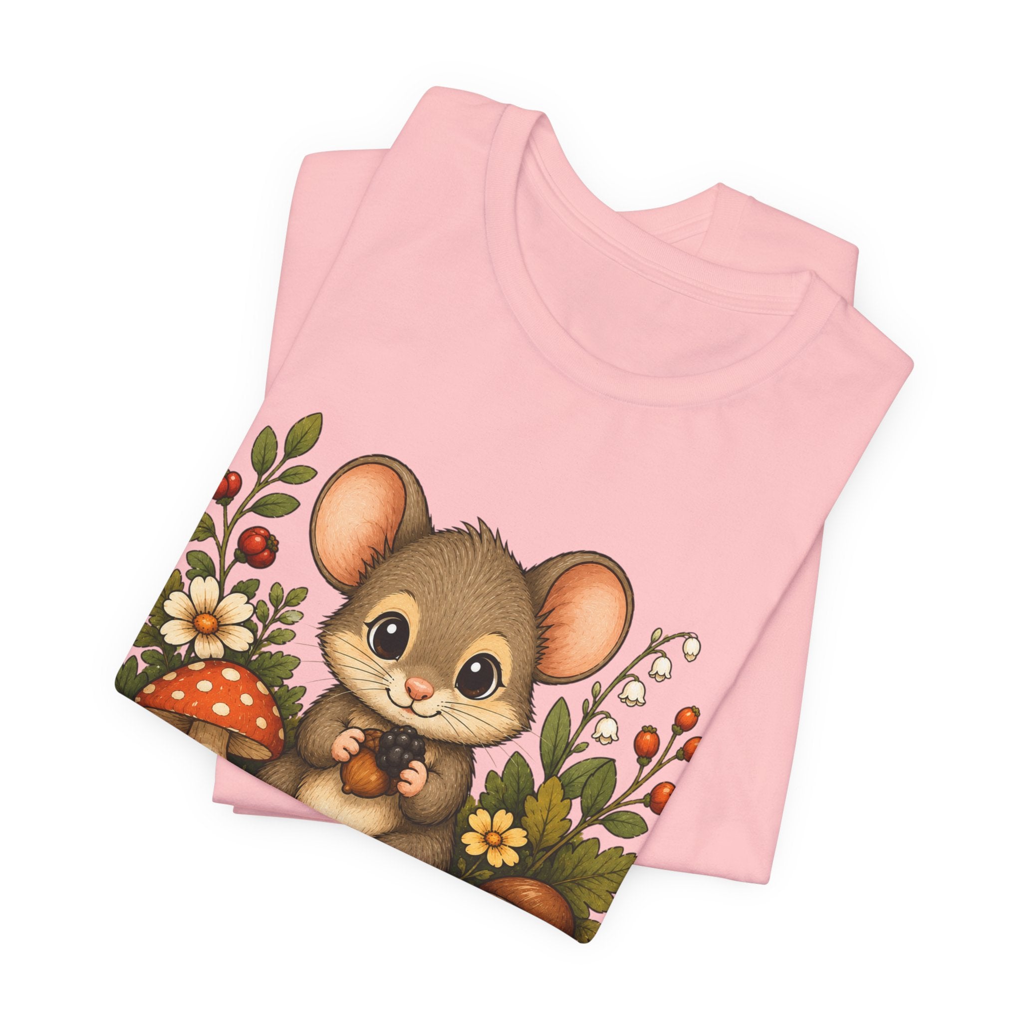 Cute Woodland Mouse Tee