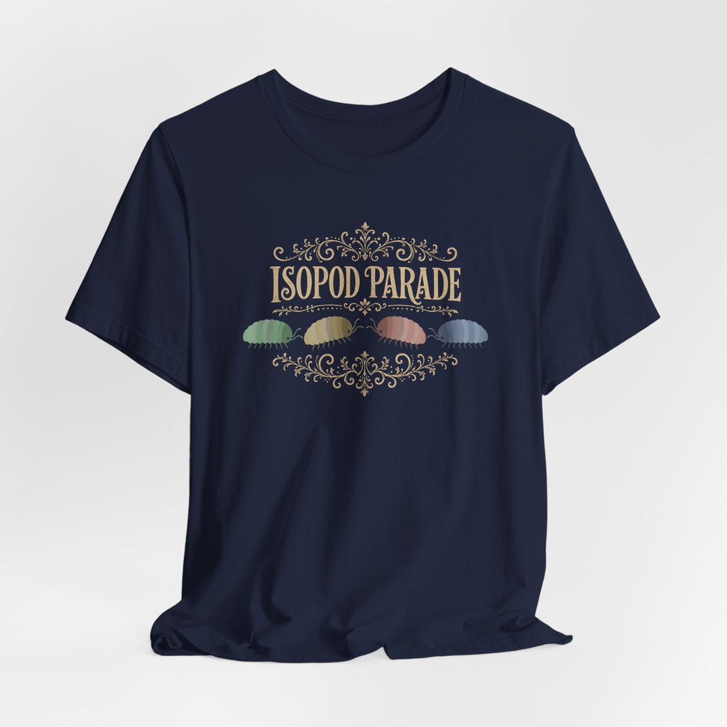 Isopod Parade T‑Shirt — Cute Isopod Shells Graphic Tee