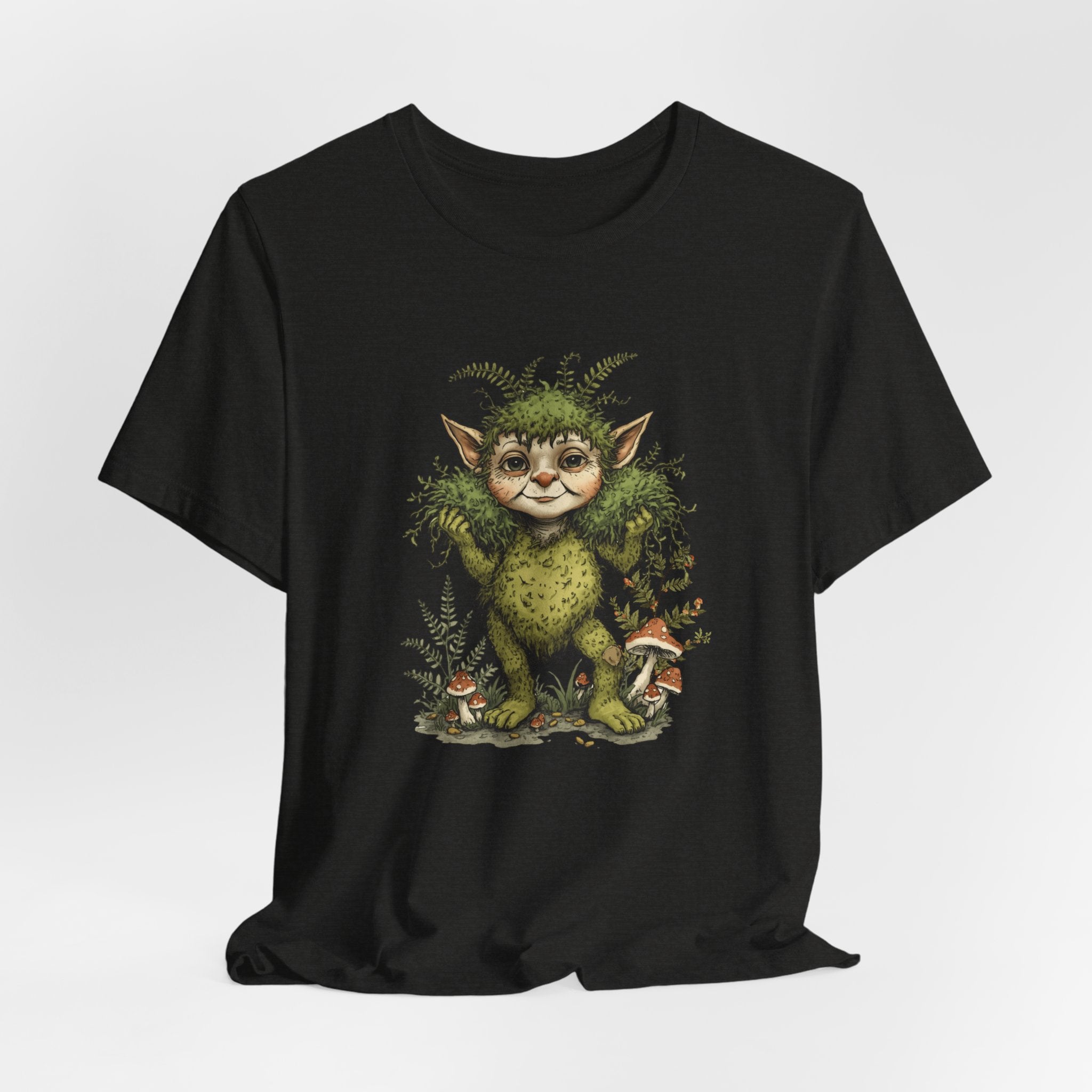 Forest Goblin T‑Shirt — Cute Woodland Creature Graphic Tee