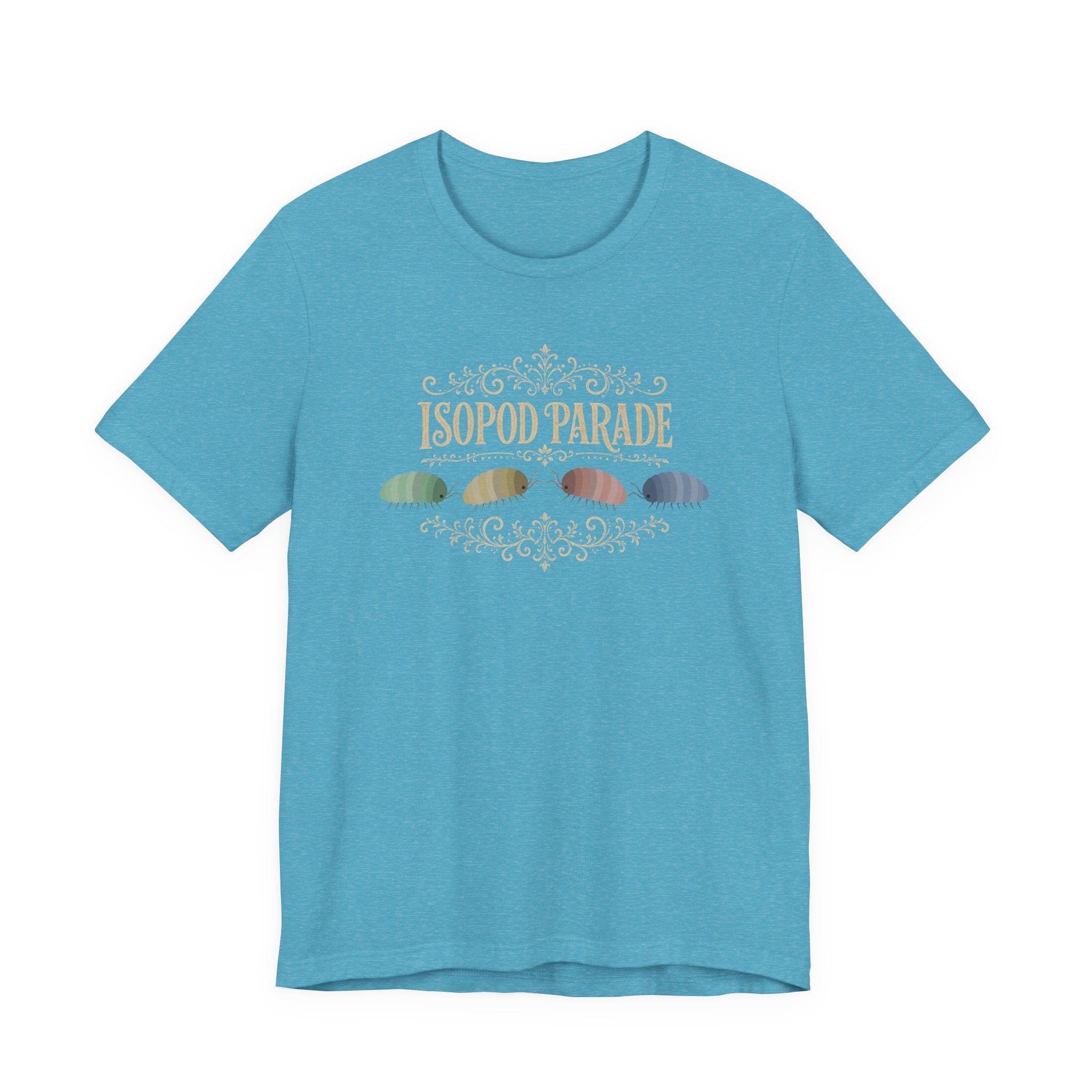 Isopod Parade T‑Shirt — Cute Isopod Shells Graphic Tee