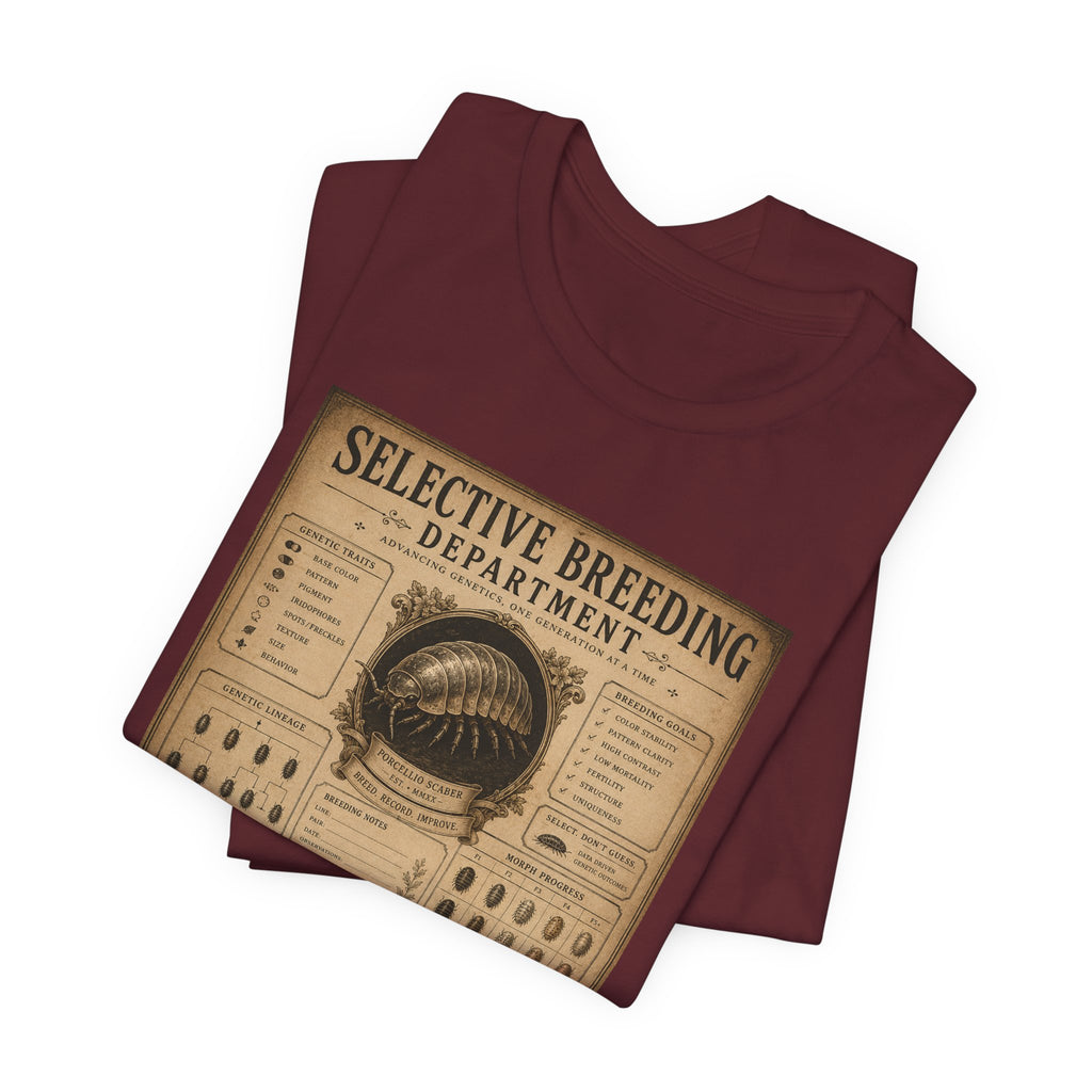 Selective Breeding Department T-Shirt — Vintage Science Illustration Tee