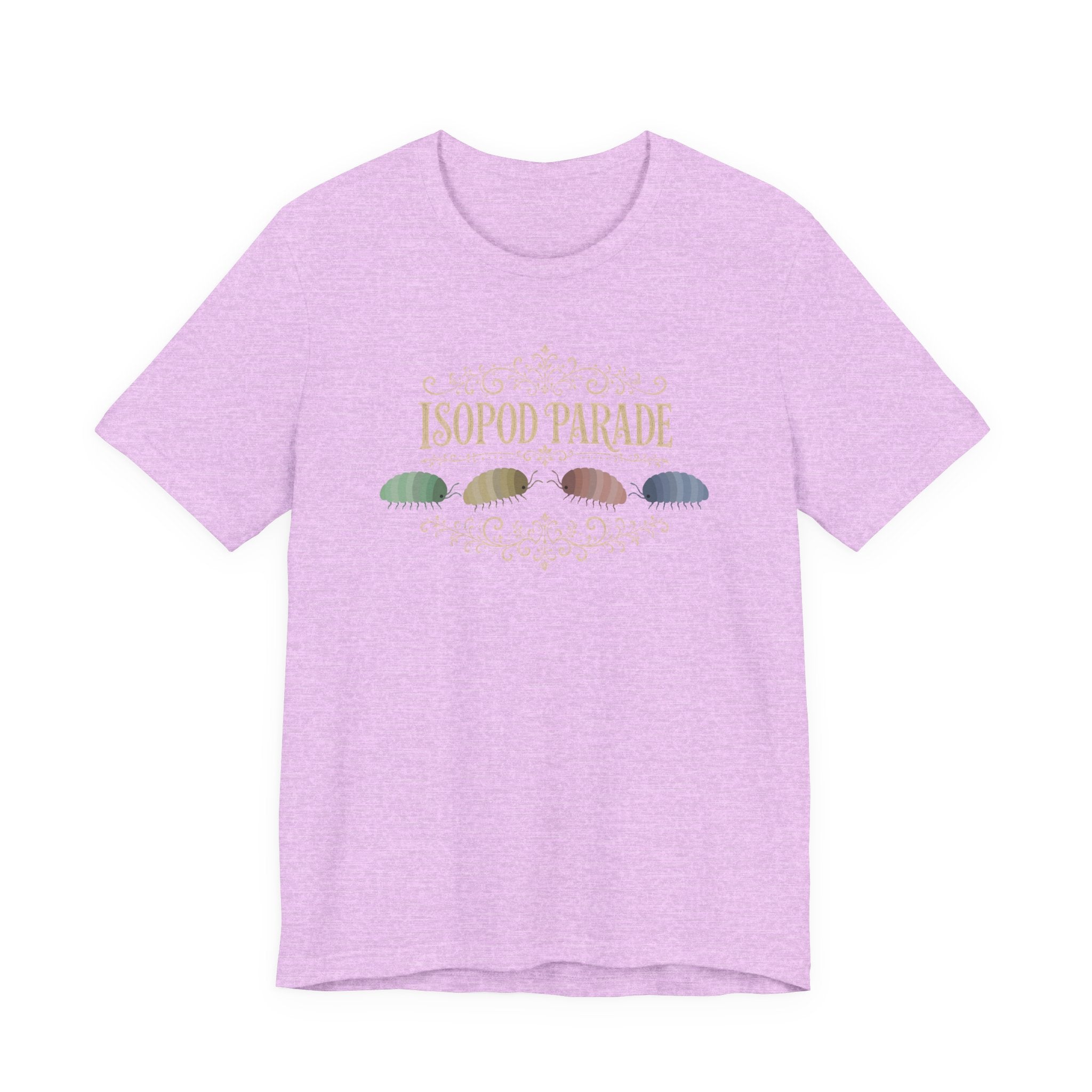Isopod Parade T‑Shirt — Cute Isopod Shells Graphic Tee