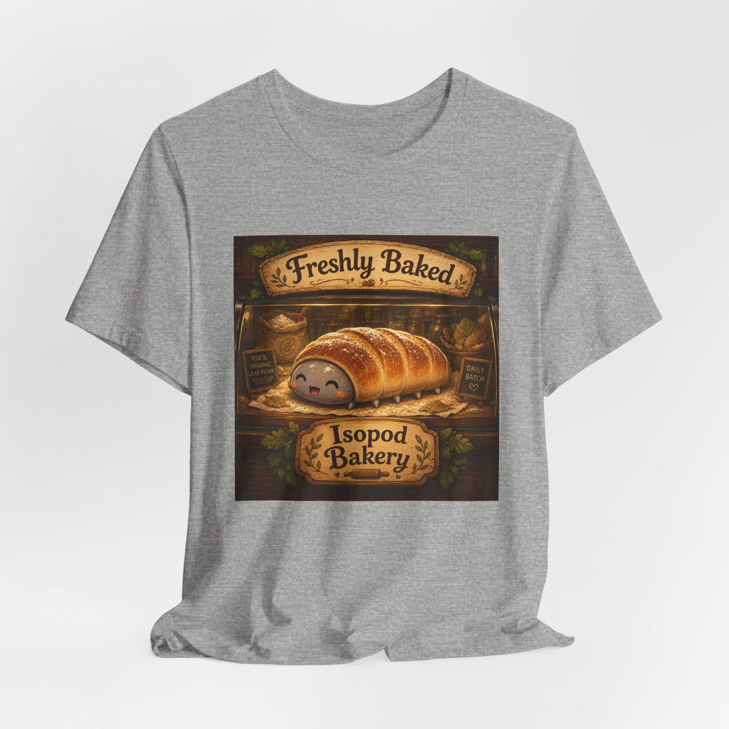 Freshly Baked Isopod Bakery T‑Shirt  Cute Pastry Animal Tee