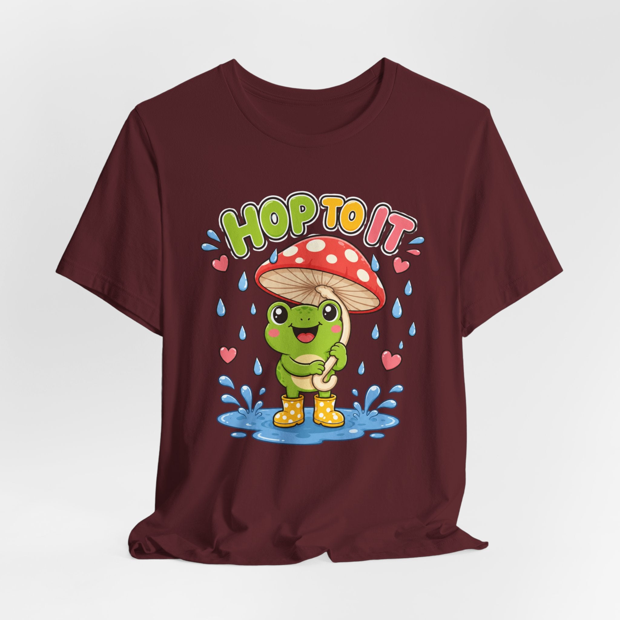 Hop To It Frog Tee