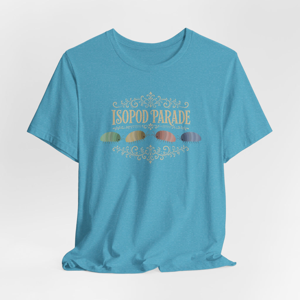Isopod Parade T‑Shirt — Cute Isopod Shells Graphic Tee