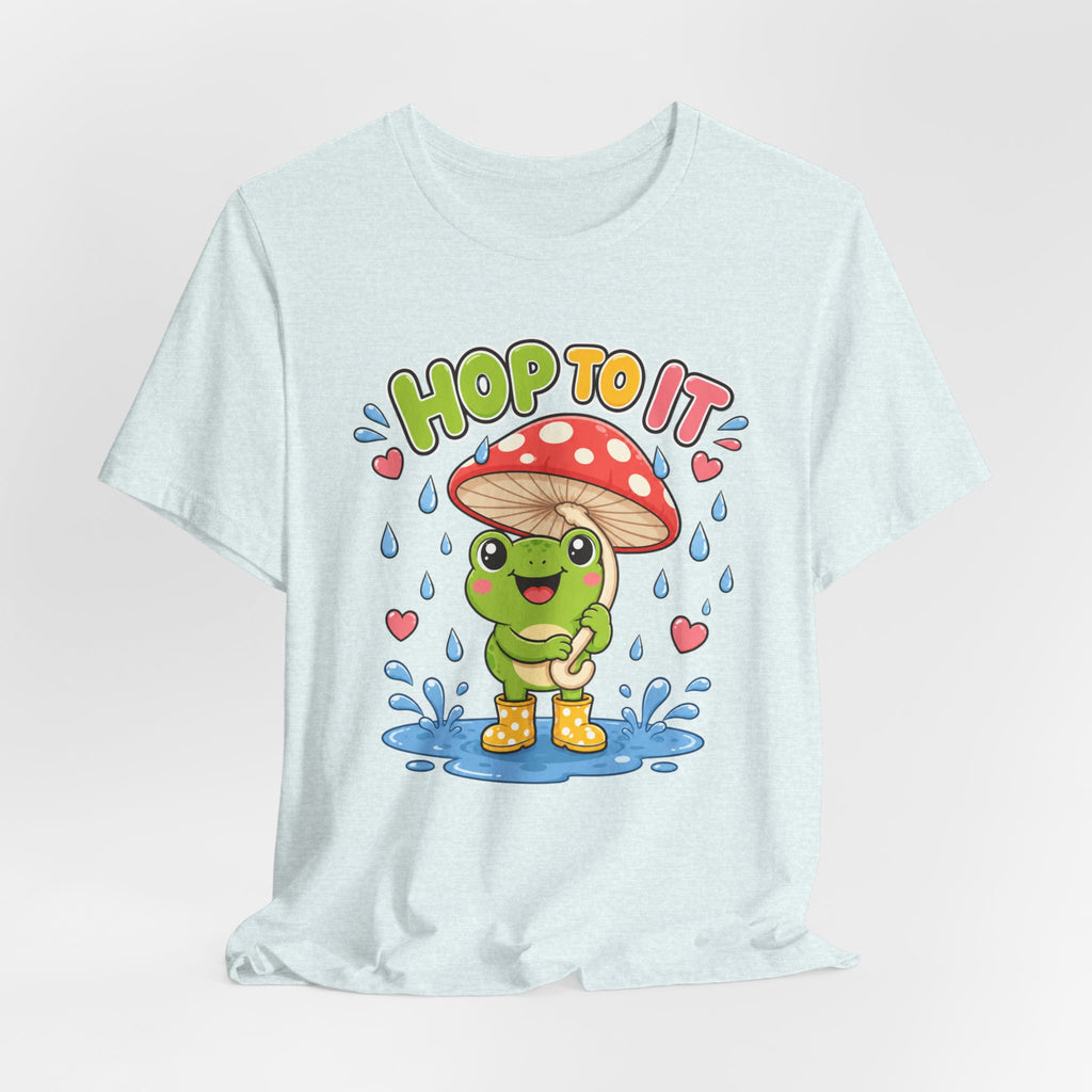 Hop To It Frog Tee