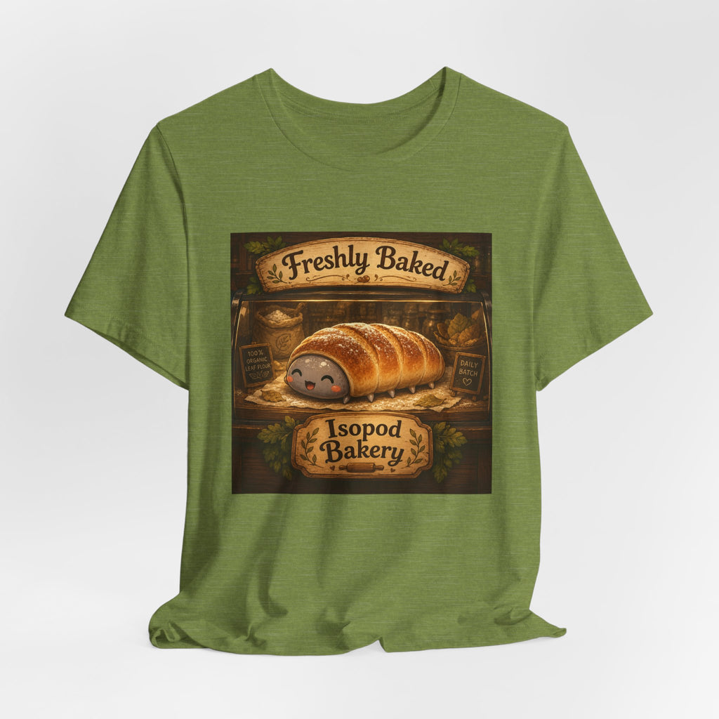 Freshly Baked Isopod Bakery T‑Shirt  Cute Pastry Animal Tee
