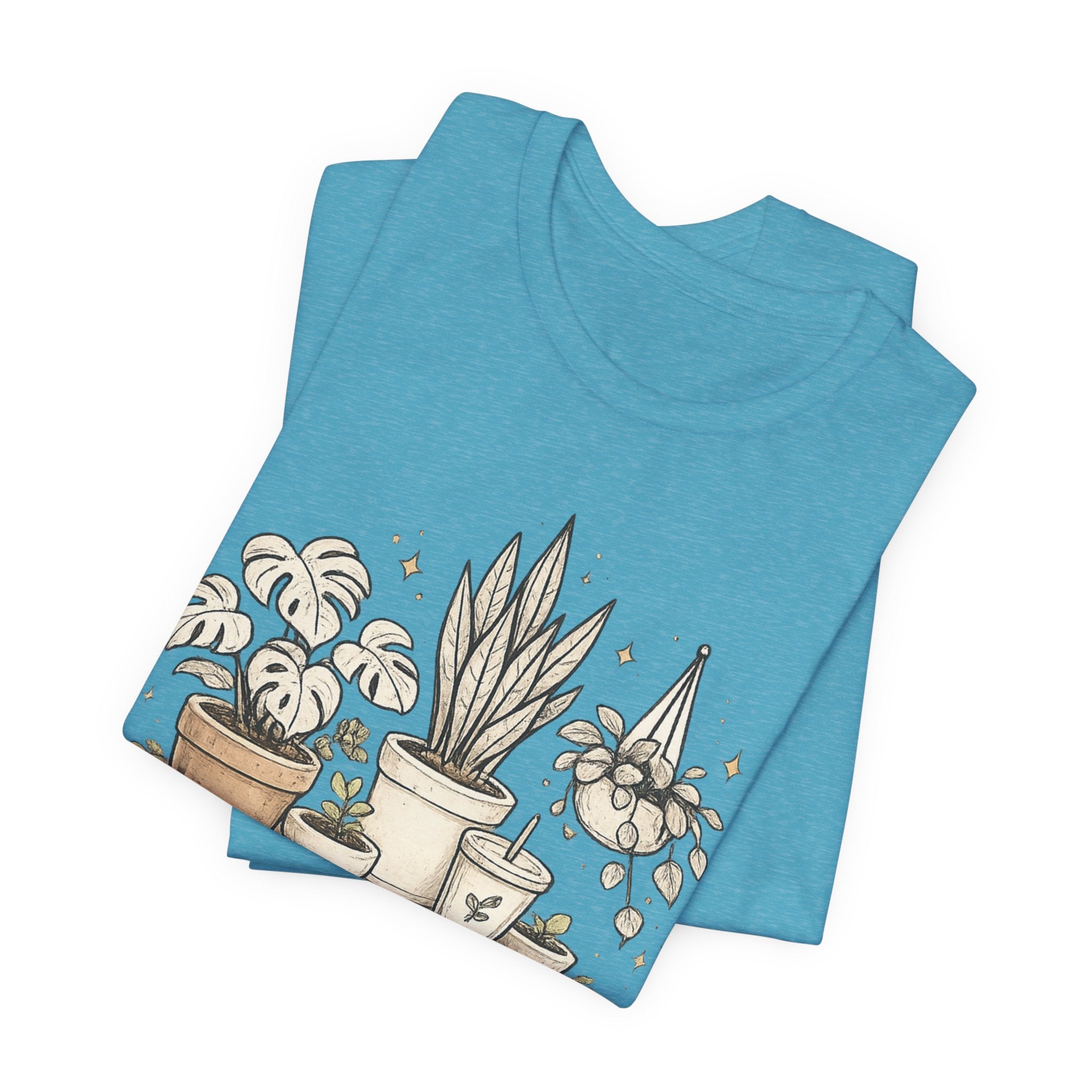 Plant Lover T‑Shirt — My Plants Get Me Graphic Tee