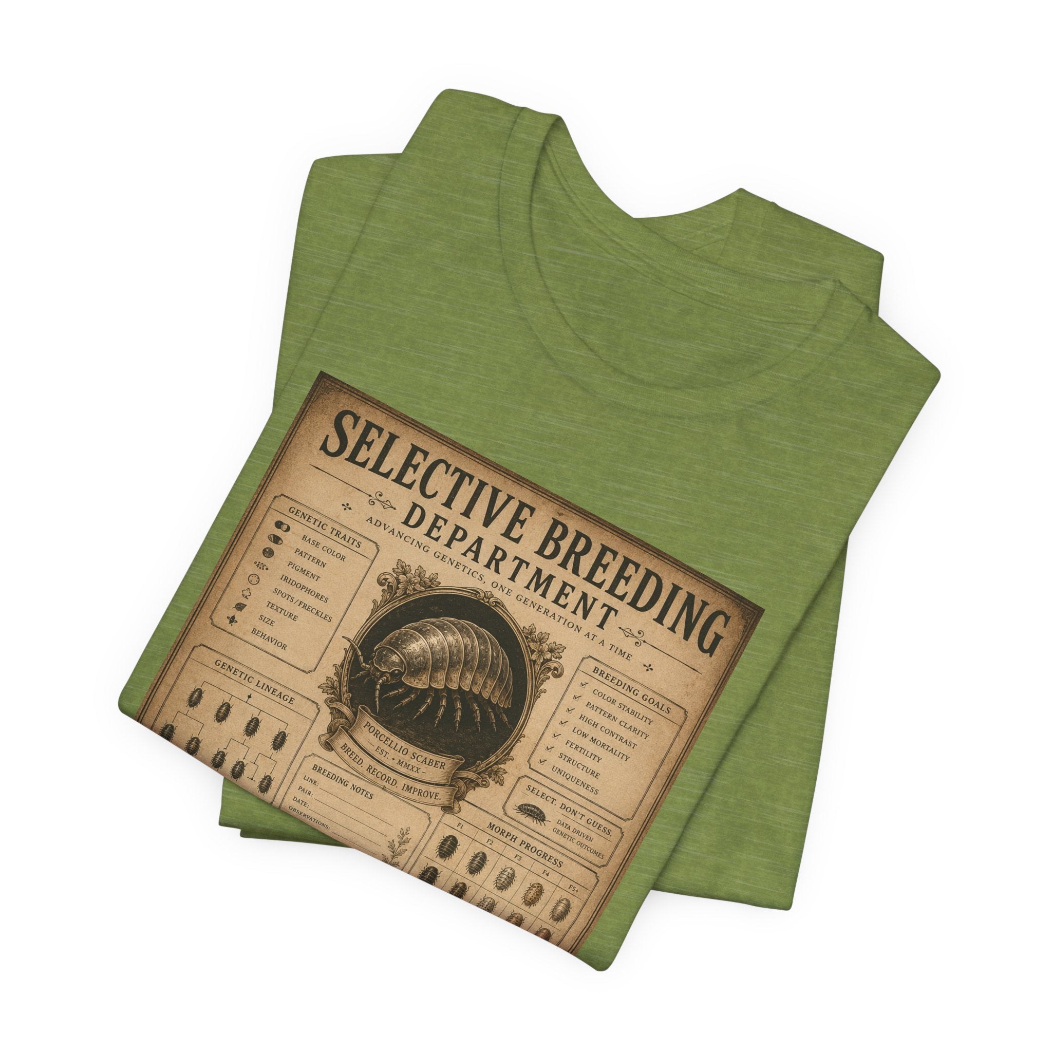 Selective Breeding Department T-Shirt — Vintage Science Illustration Tee