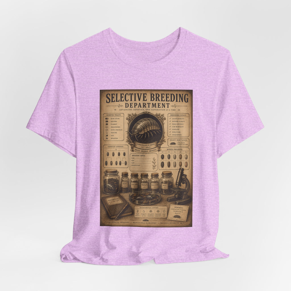 Selective Breeding Department T-Shirt — Vintage Science Illustration Tee