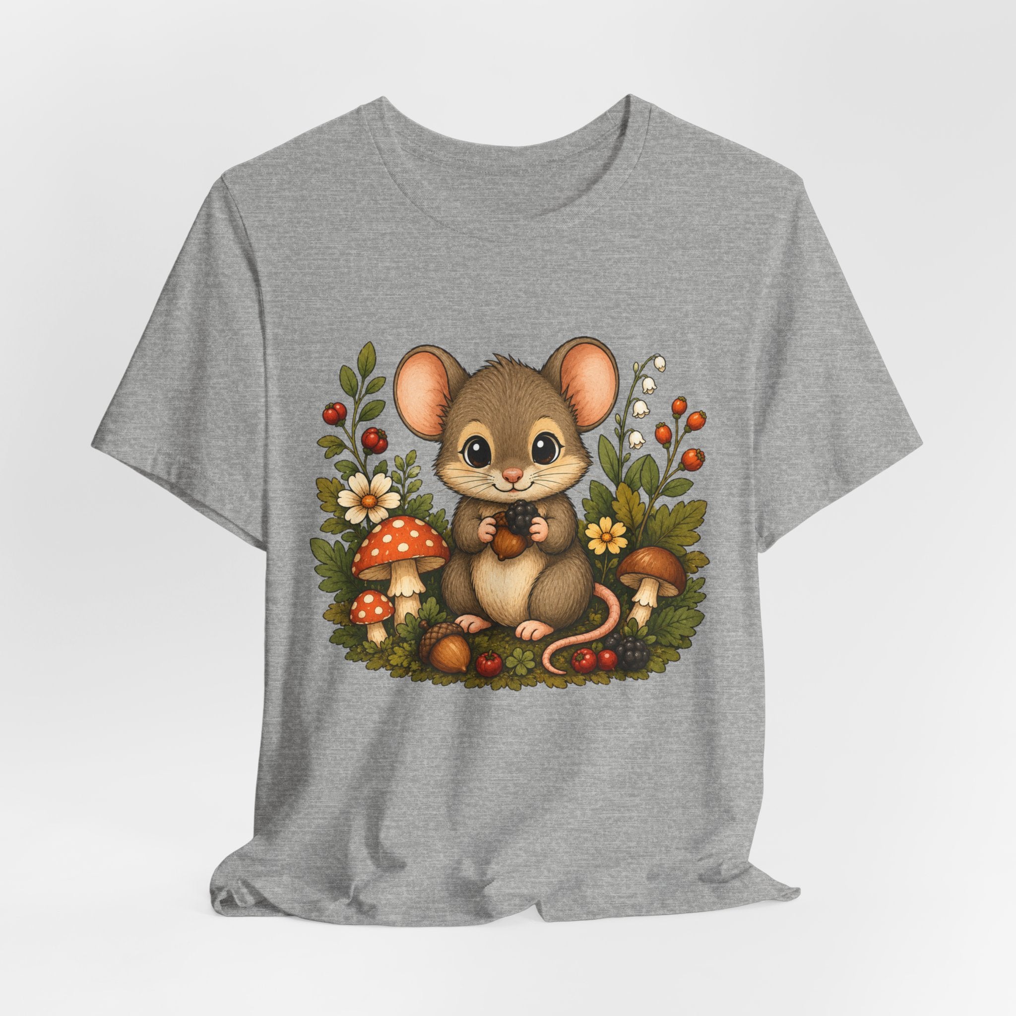 Cute Woodland Mouse Tee