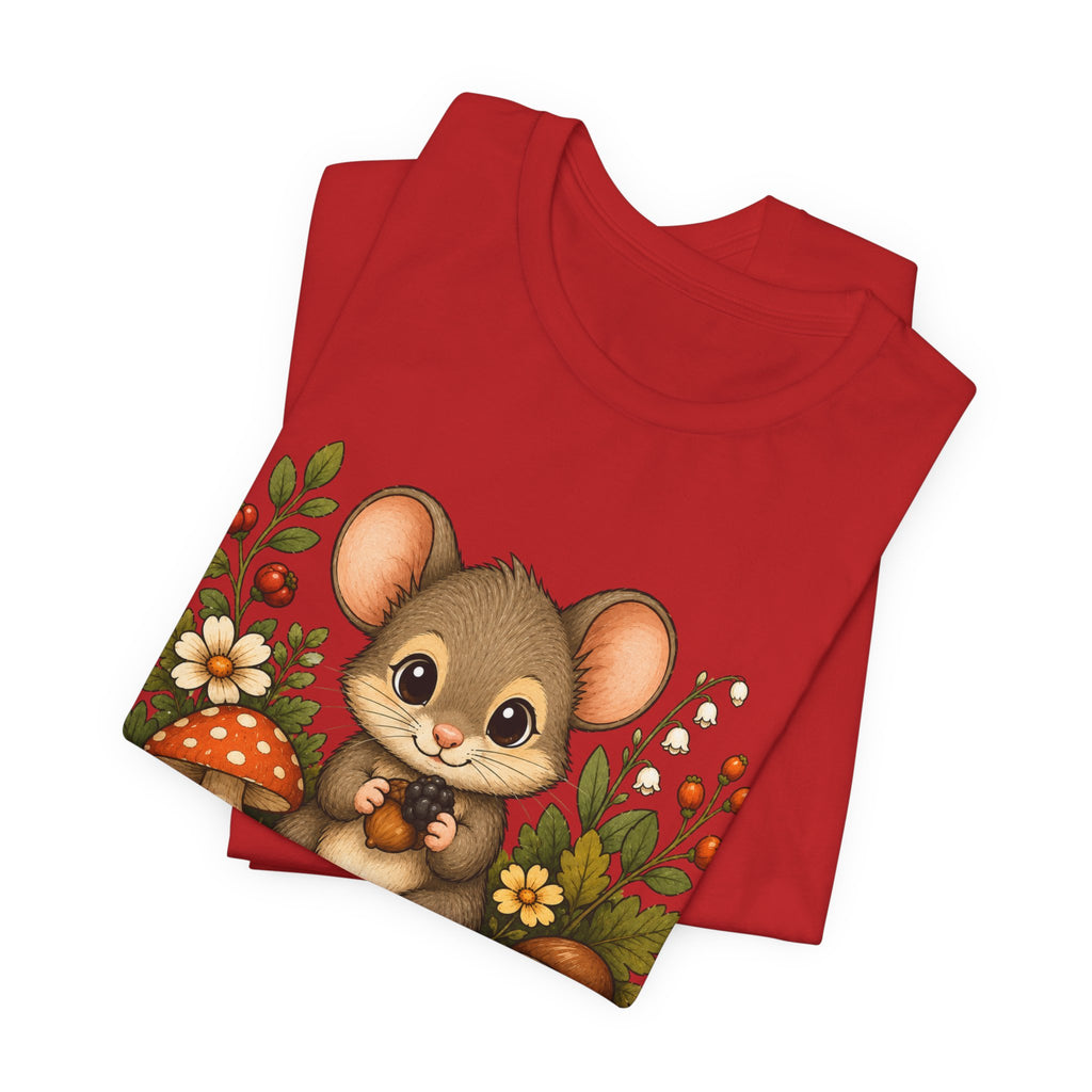 Cute Woodland Mouse Tee