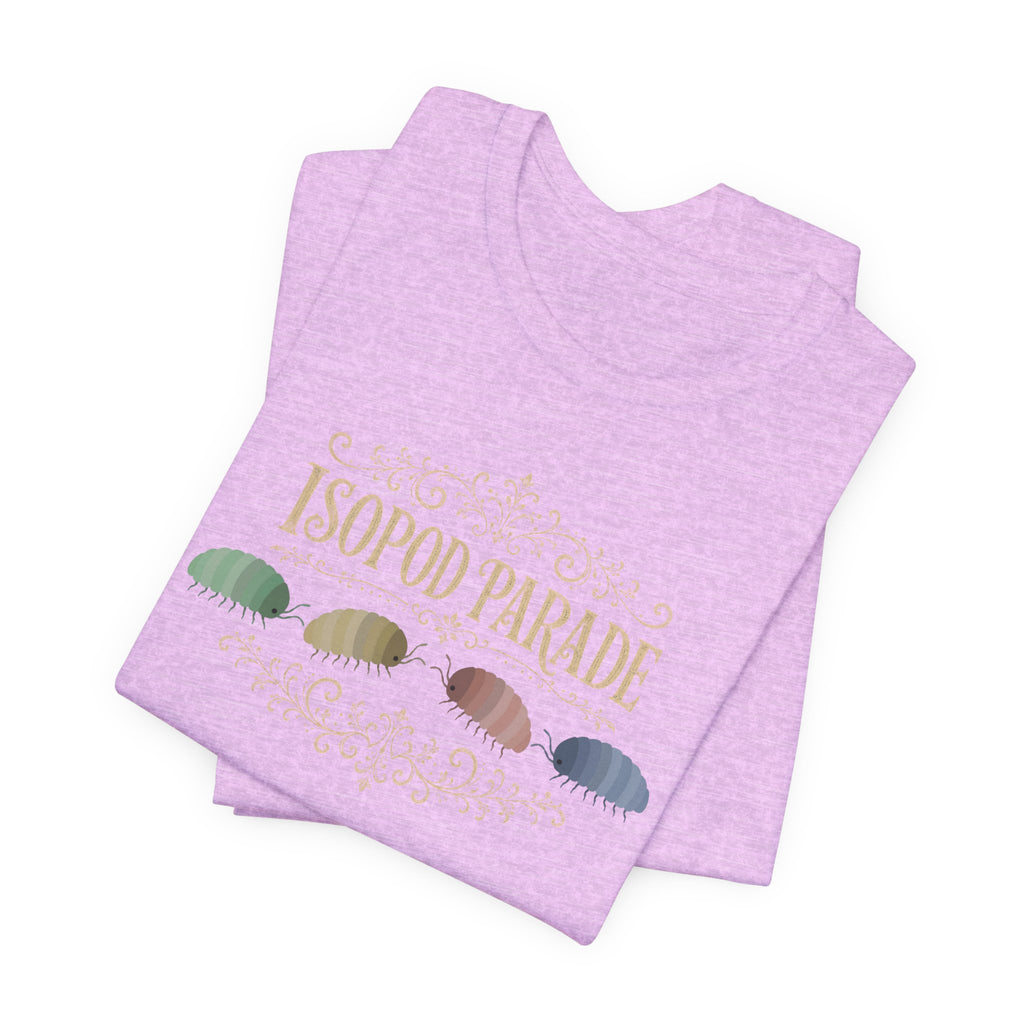 Isopod Parade T‑Shirt — Cute Isopod Shells Graphic Tee