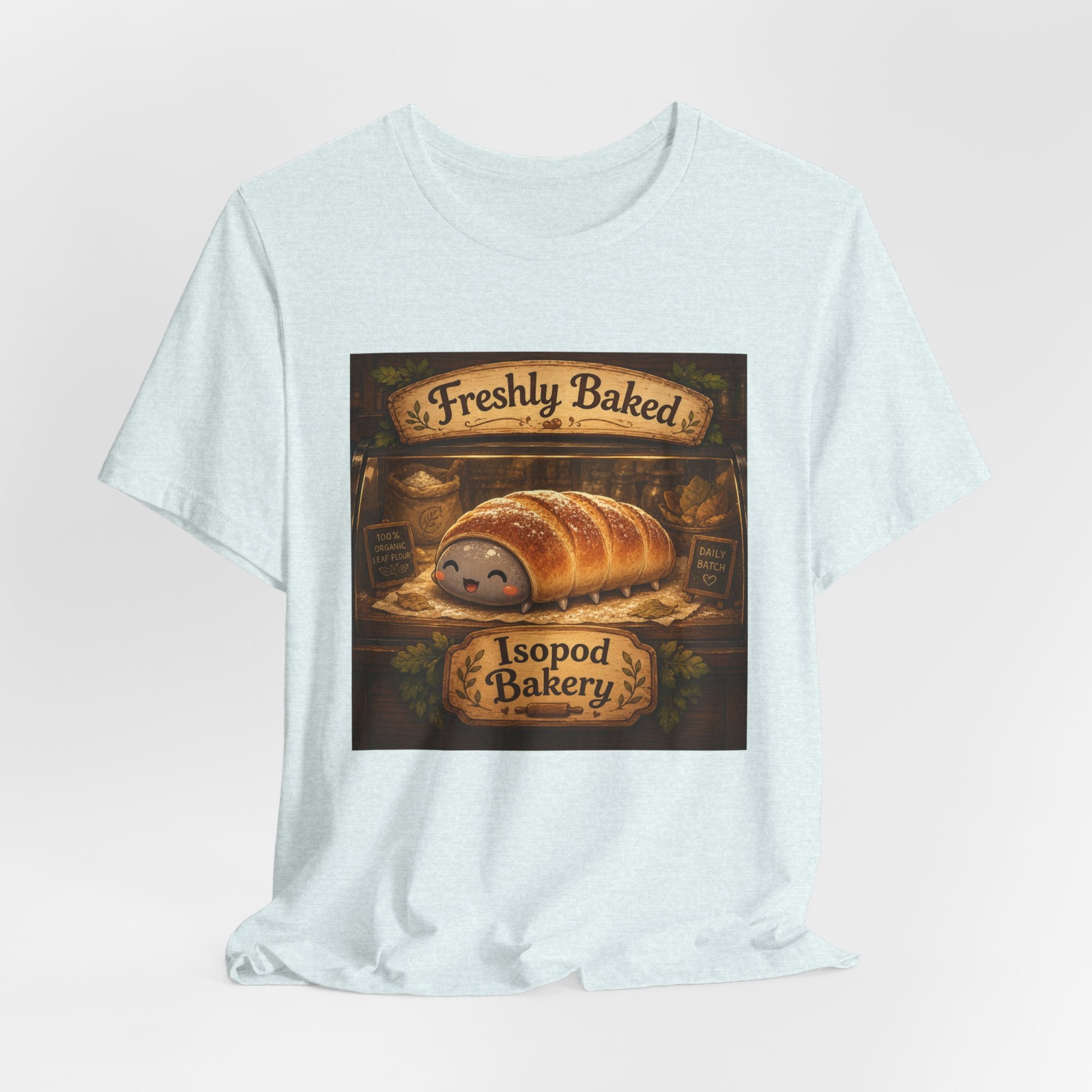 Freshly Baked Isopod Bakery T‑Shirt  Cute Pastry Animal Tee