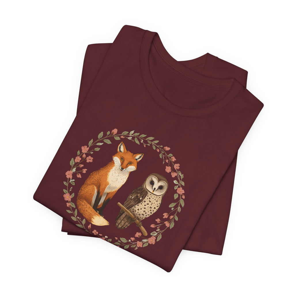 Slow Down Tee — Fox & Owl ‘You’re Doing Just Fine’ Relaxation Shirt