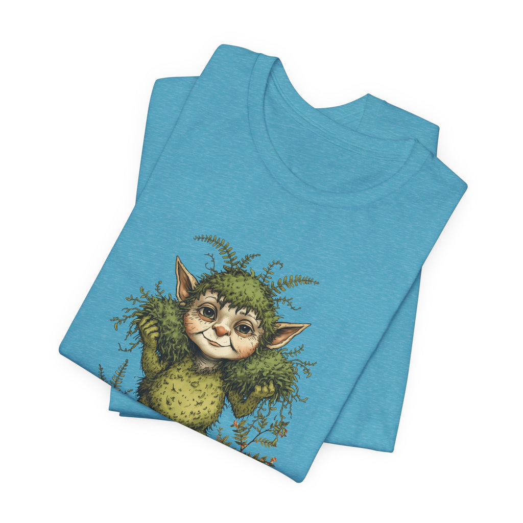 Forest Goblin T‑Shirt — Cute Woodland Creature Graphic Tee