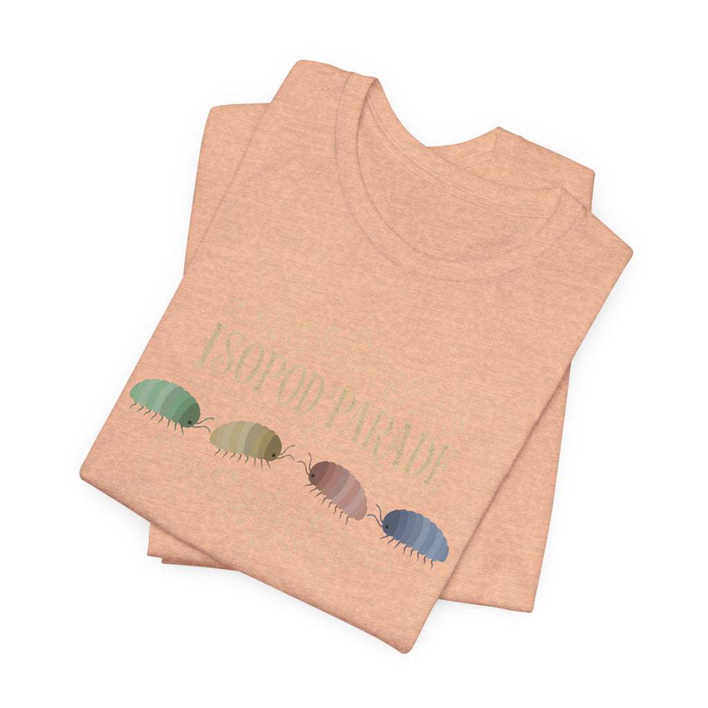 Isopod Parade T‑Shirt — Cute Isopod Shells Graphic Tee