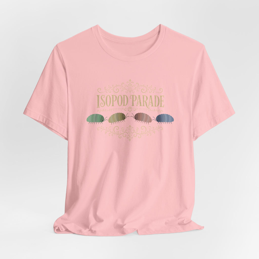 Isopod Parade T‑Shirt — Cute Isopod Shells Graphic Tee