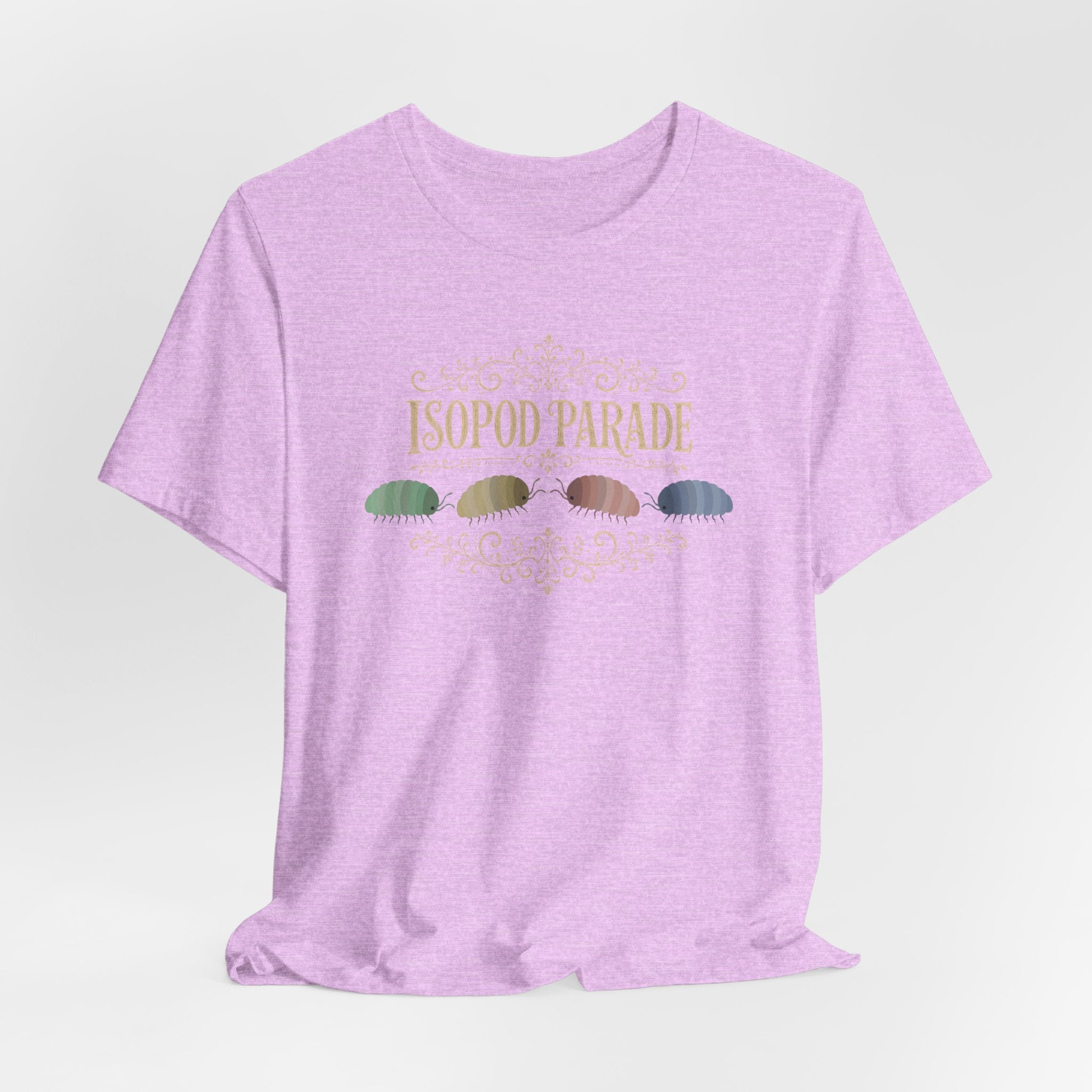 Isopod Parade T‑Shirt — Cute Isopod Shells Graphic Tee