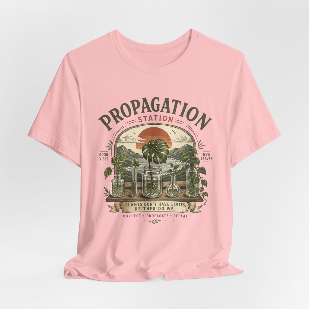 Propagation Station T-Shirt — Vintage Plant Propagation Gardening Tee