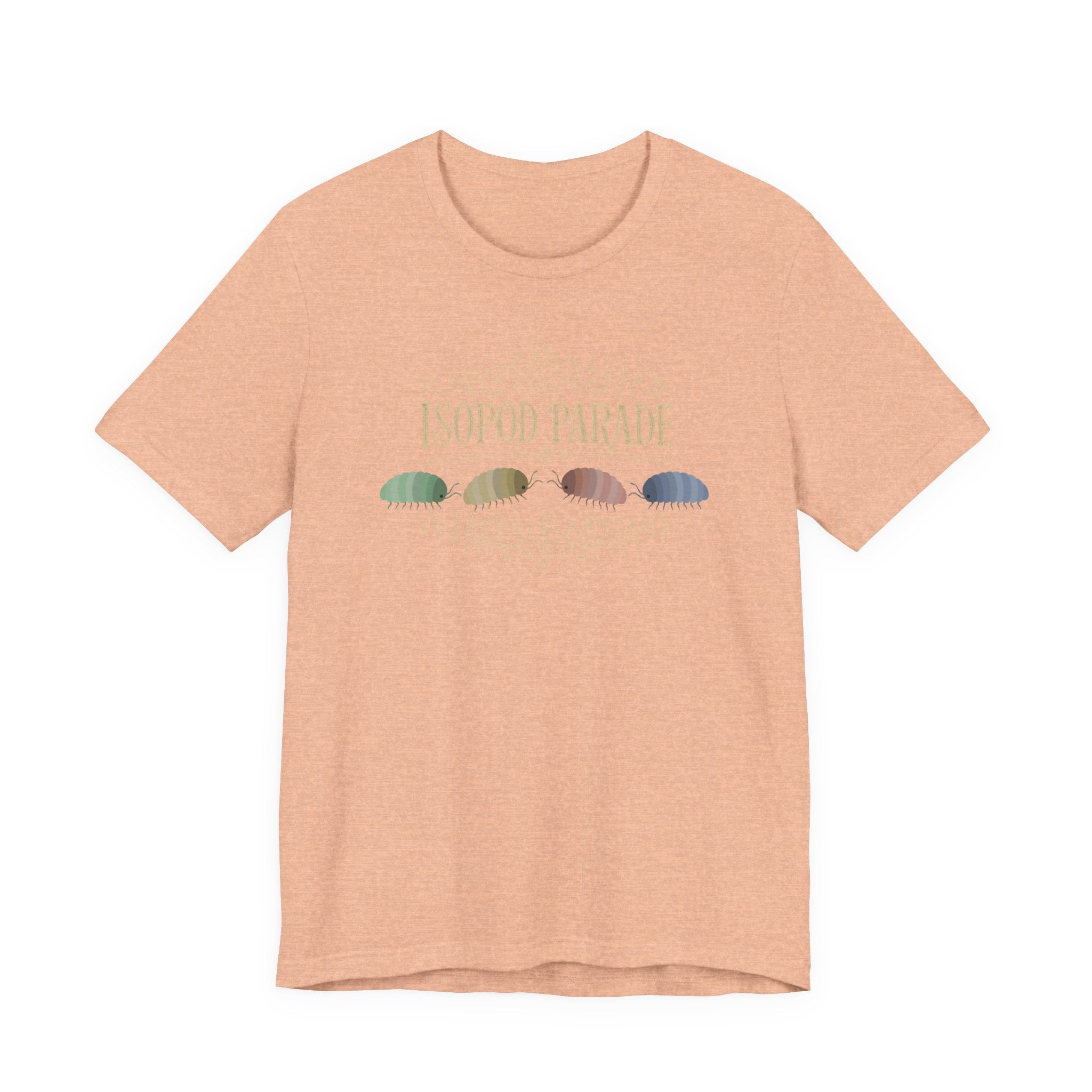 Isopod Parade T‑Shirt — Cute Isopod Shells Graphic Tee