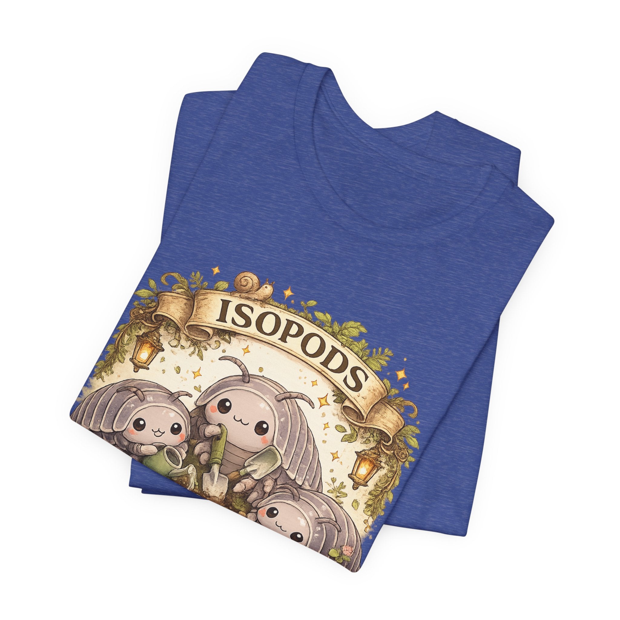 Isopods Tee — "Tiny Armored Gardeners" Cute Isopod T-Shirt