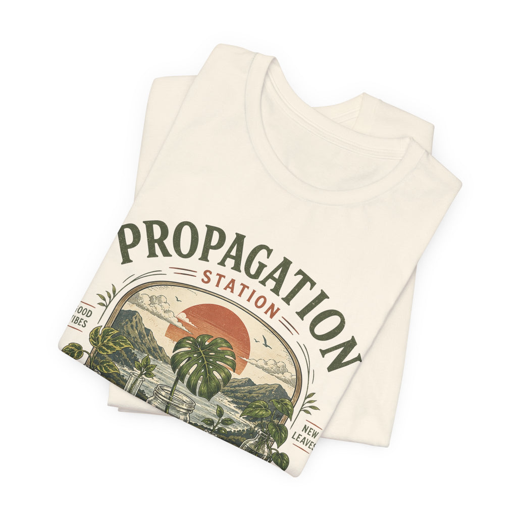 Propagation Station T-Shirt — Vintage Plant Propagation Gardening Tee