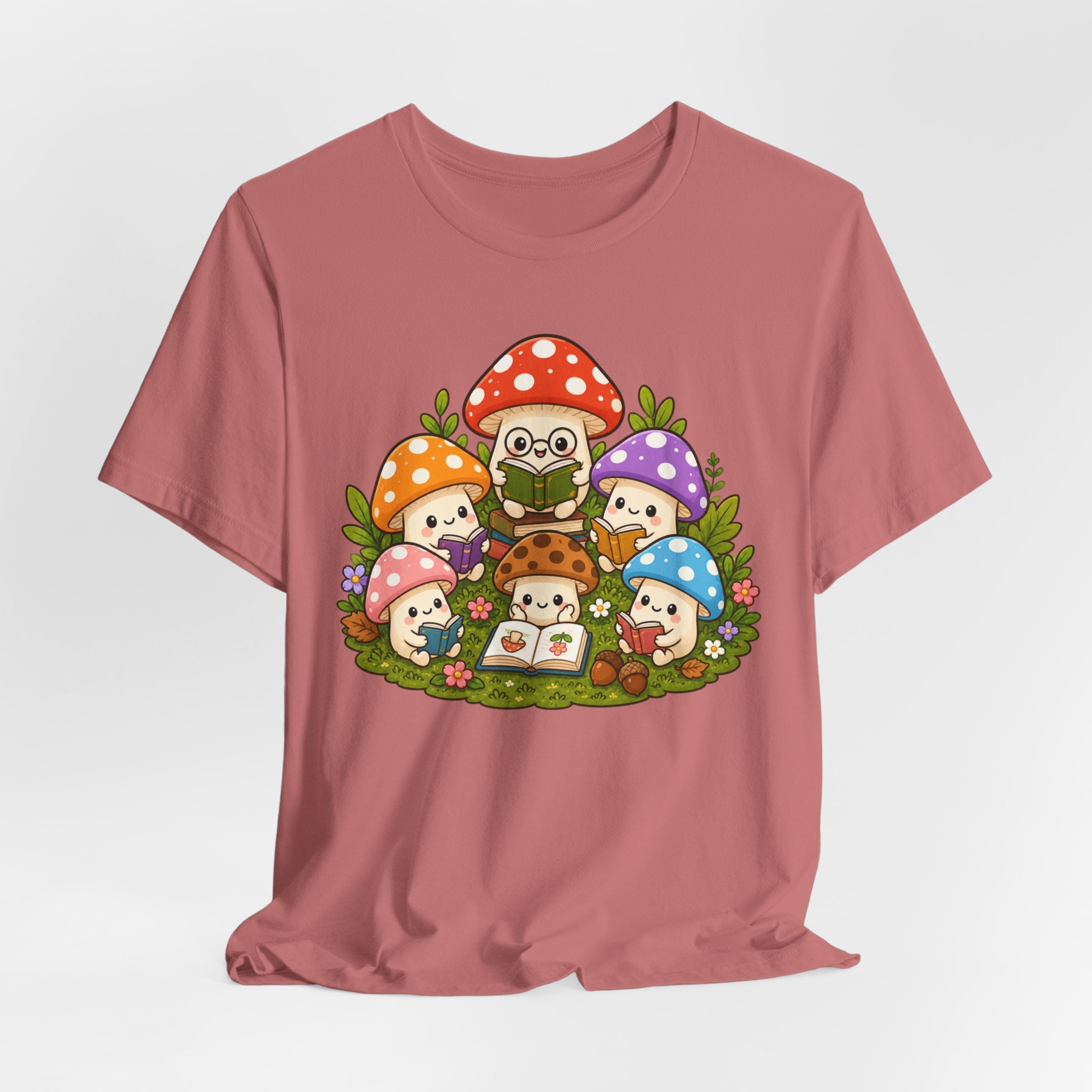 Mushroom Storytime Tee