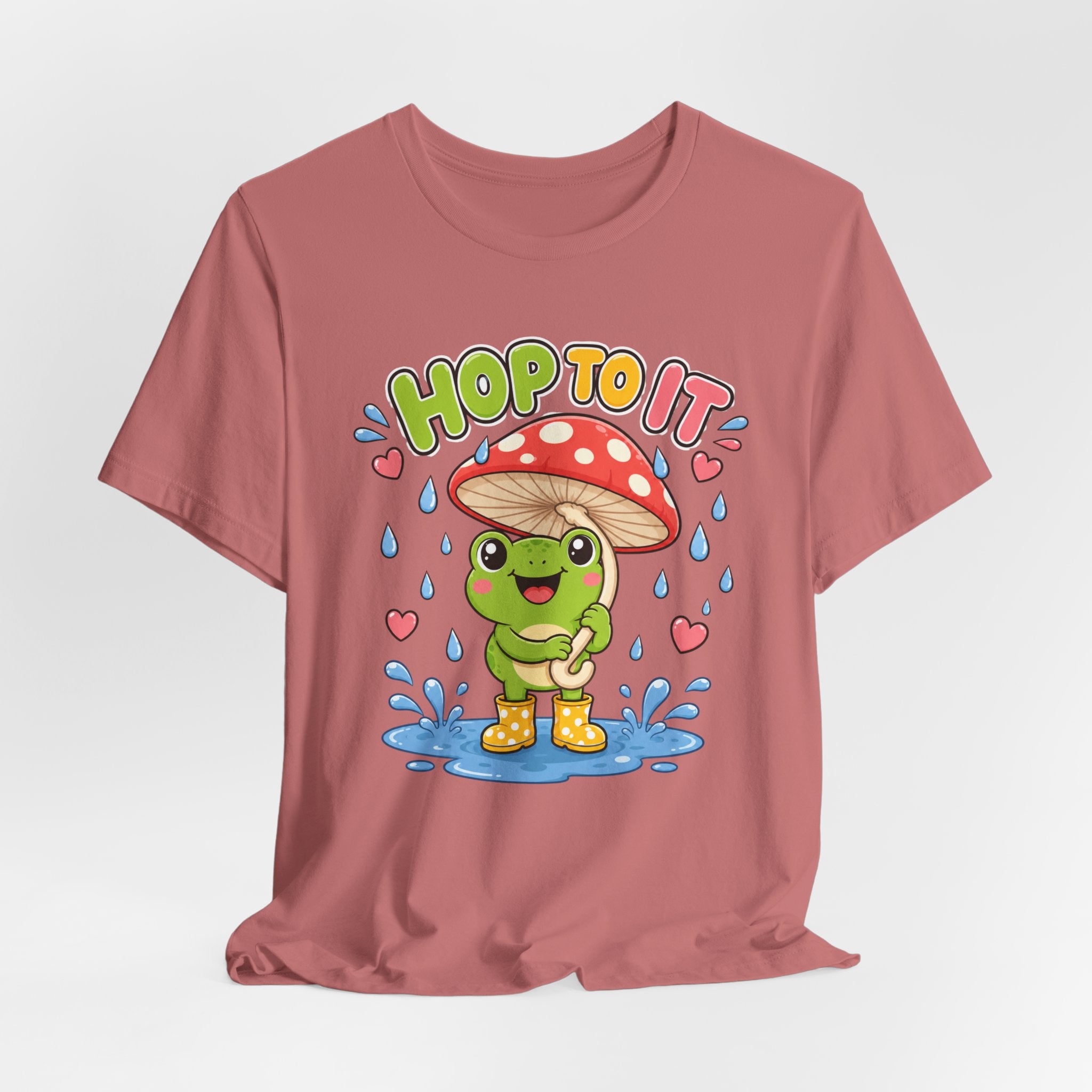 Hop To It Frog Tee