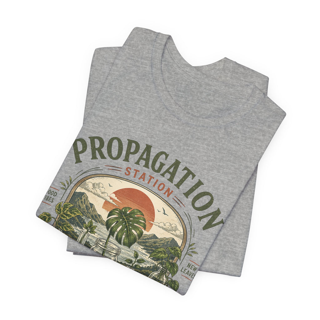 Propagation Station T-Shirt — Vintage Plant Propagation Gardening Tee