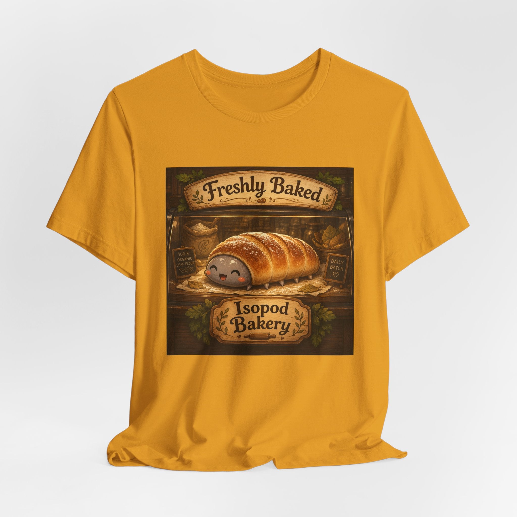 Freshly Baked Isopod Bakery T‑Shirt  Cute Pastry Animal Tee