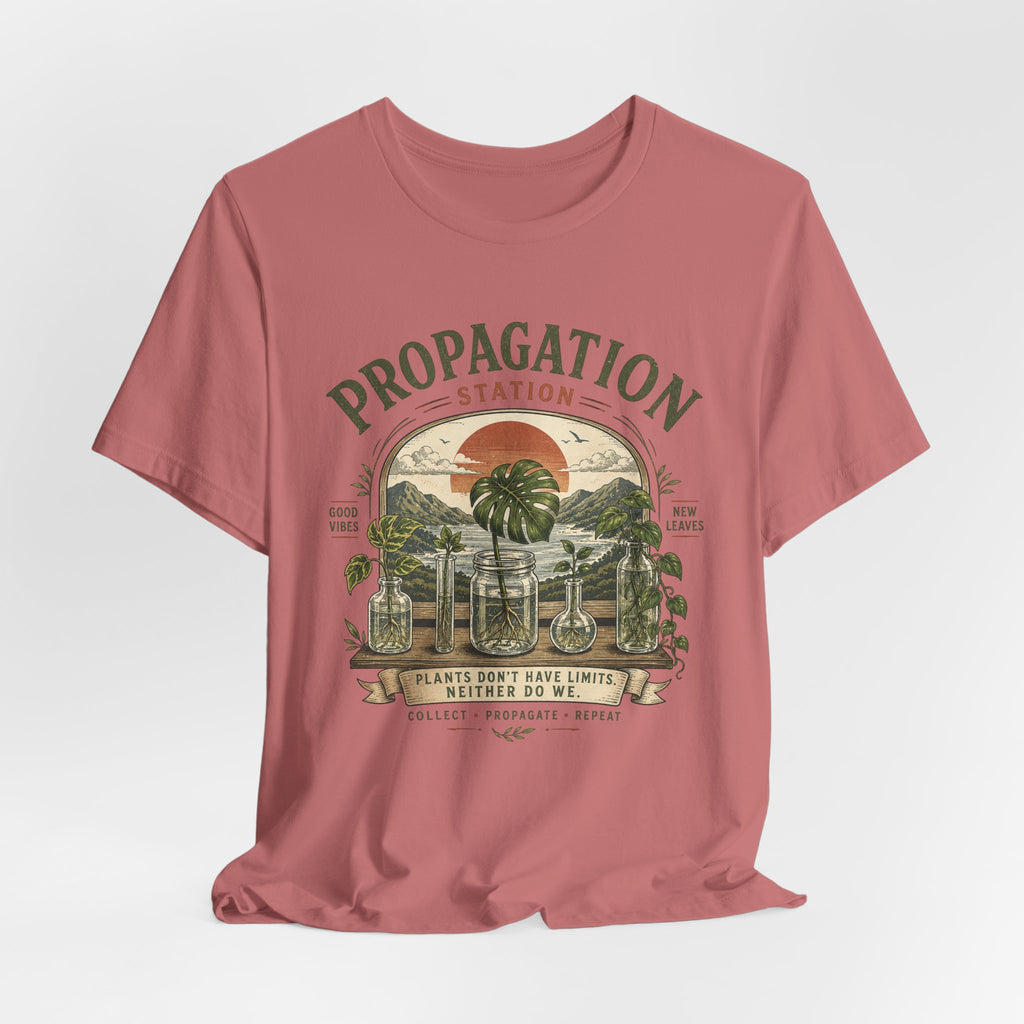 Propagation Station T-Shirt — Vintage Plant Propagation Gardening Tee