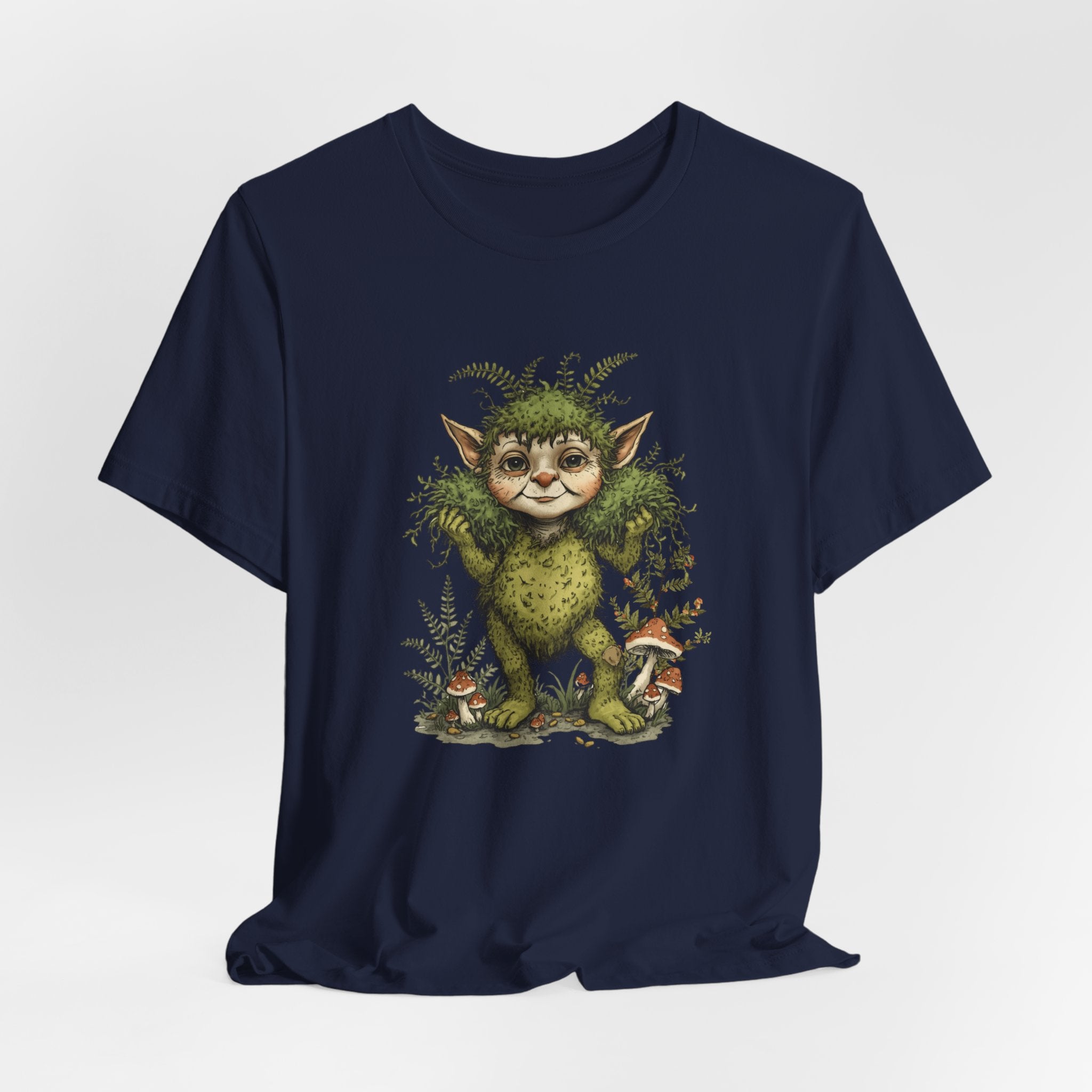 Forest Goblin T‑Shirt — Cute Woodland Creature Graphic Tee