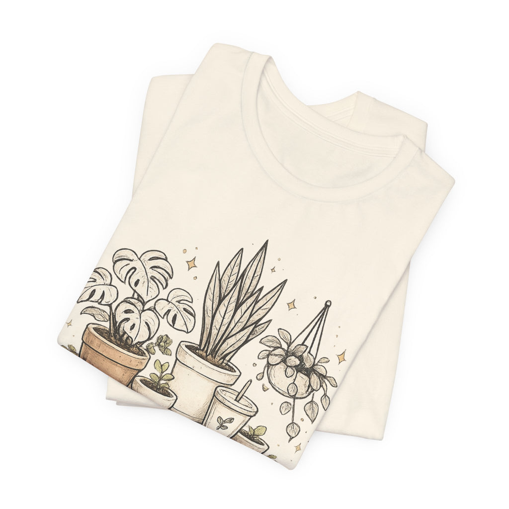 Plant Lover T‑Shirt — My Plants Get Me Graphic Tee