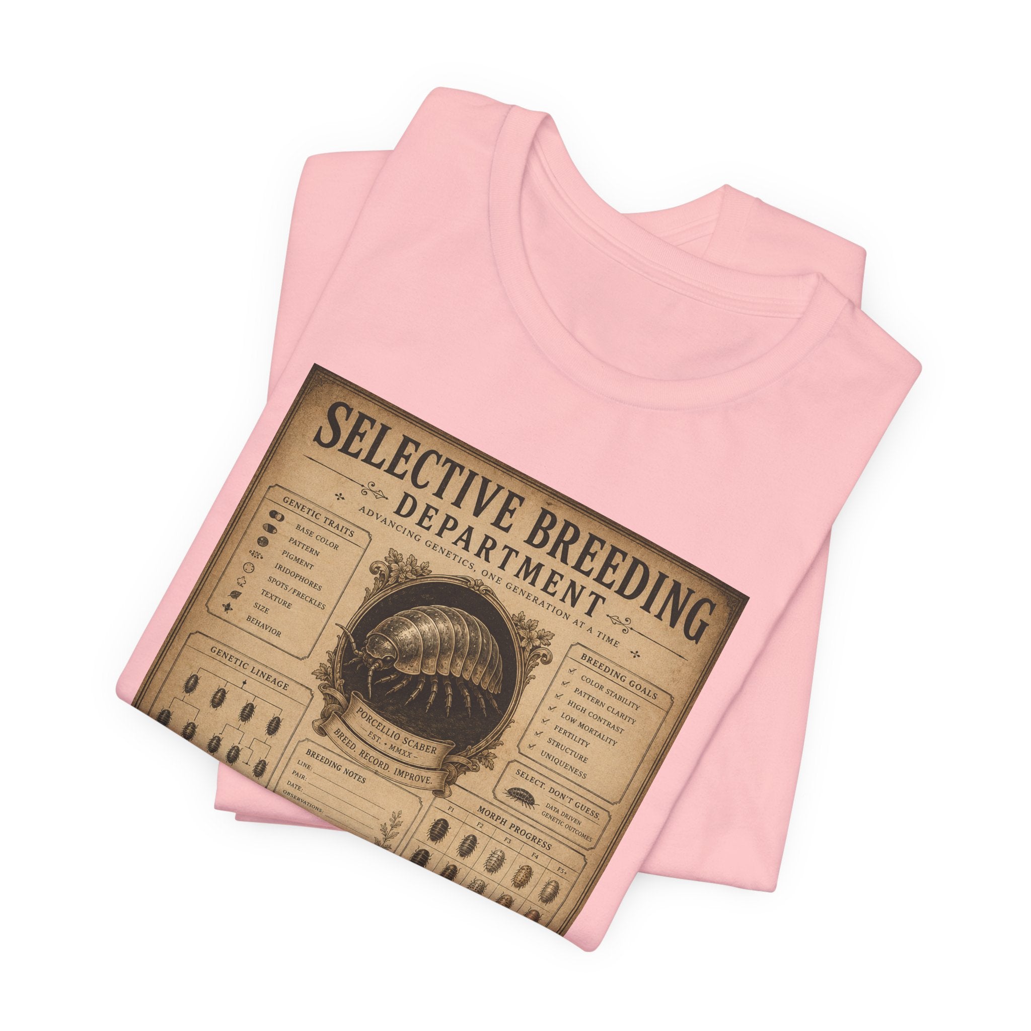 Selective Breeding Department T-Shirt — Vintage Science Illustration Tee