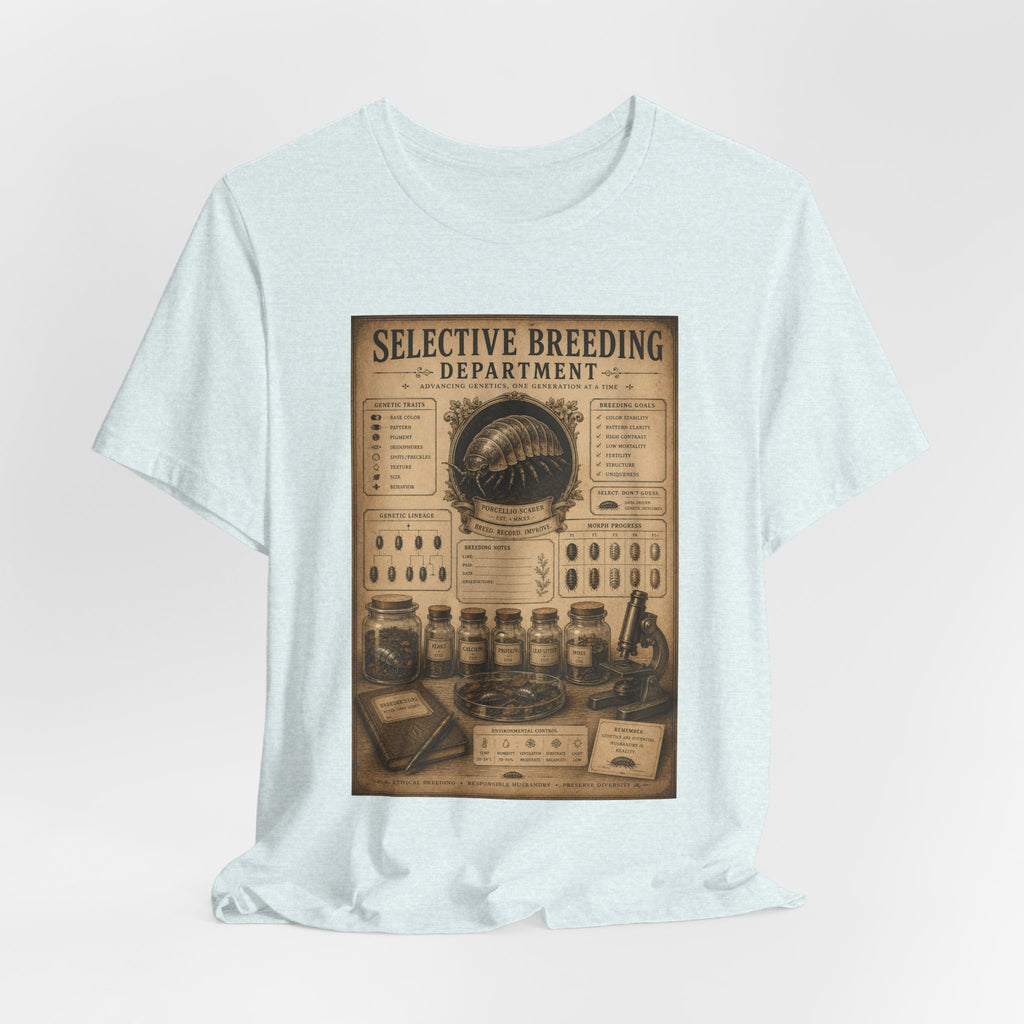 Selective Breeding Department T-Shirt — Vintage Science Illustration Tee