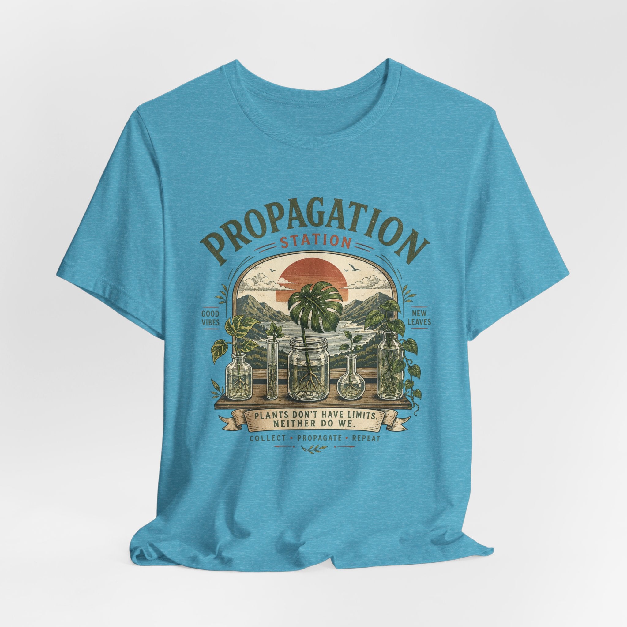 Propagation Station T-Shirt — Vintage Plant Propagation Gardening Tee