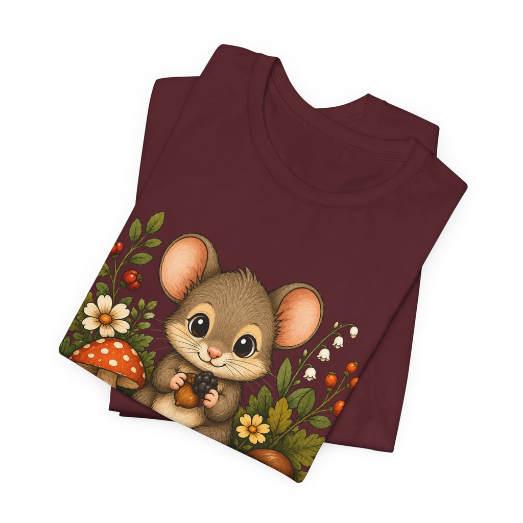 Cute Woodland Mouse Tee