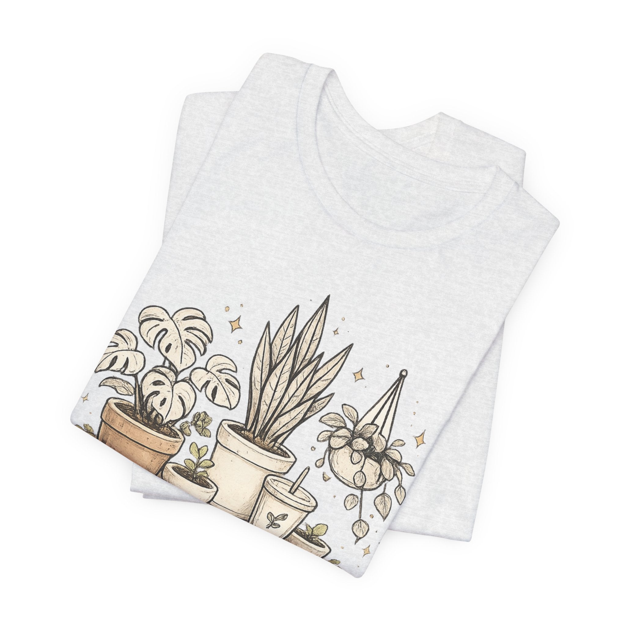 Plant Lover T‑Shirt — My Plants Get Me Graphic Tee