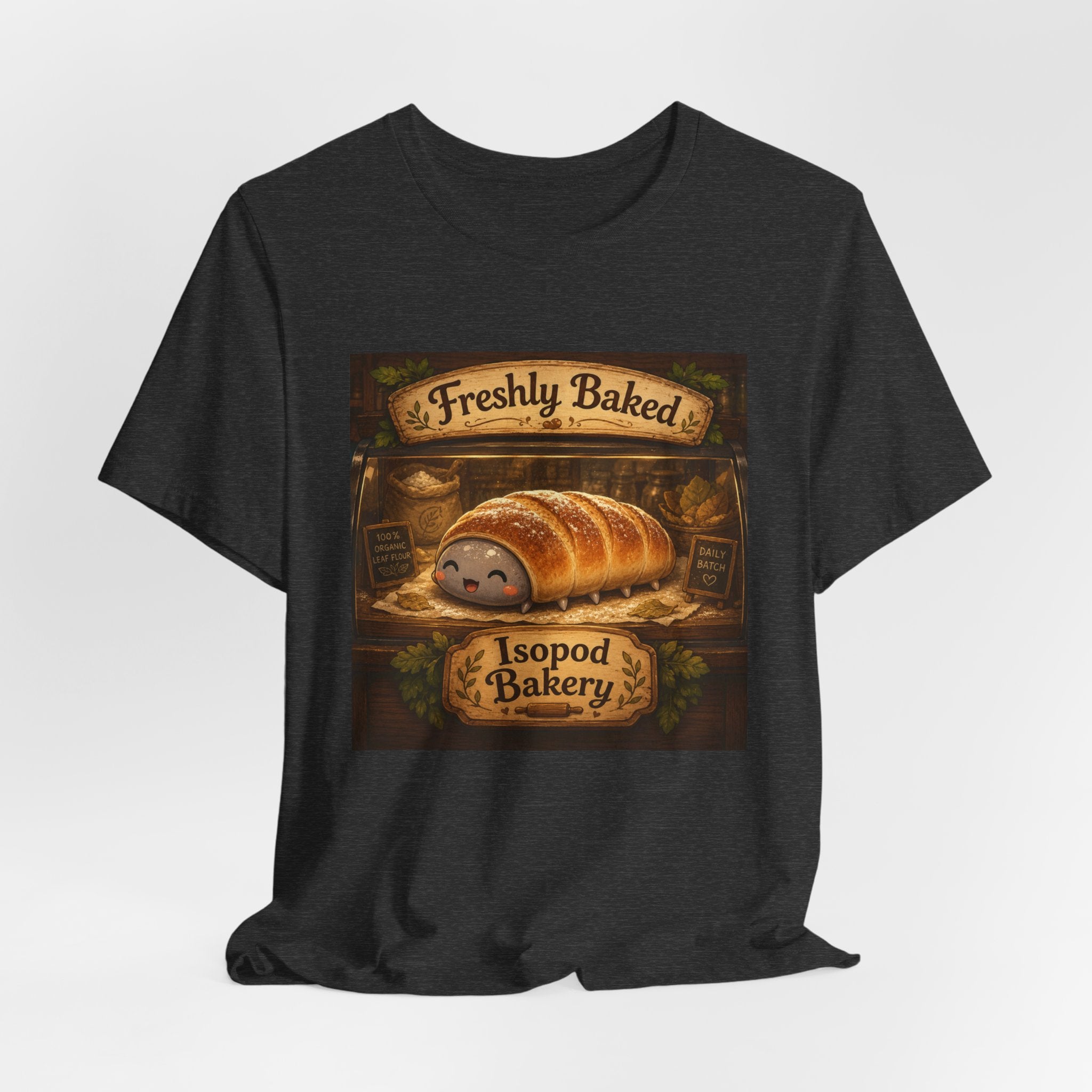 Freshly Baked Isopod Bakery T‑Shirt  Cute Pastry Animal Tee
