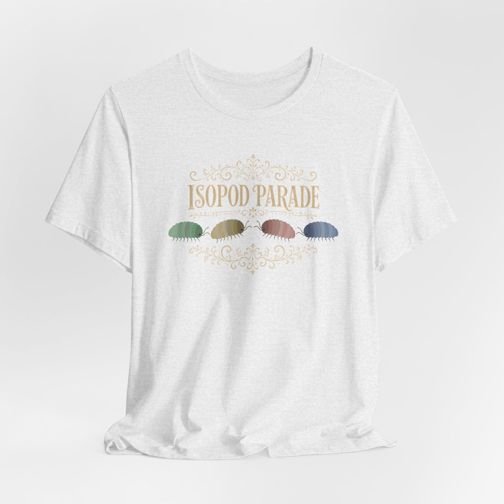 Isopod Parade T‑Shirt — Cute Isopod Shells Graphic Tee