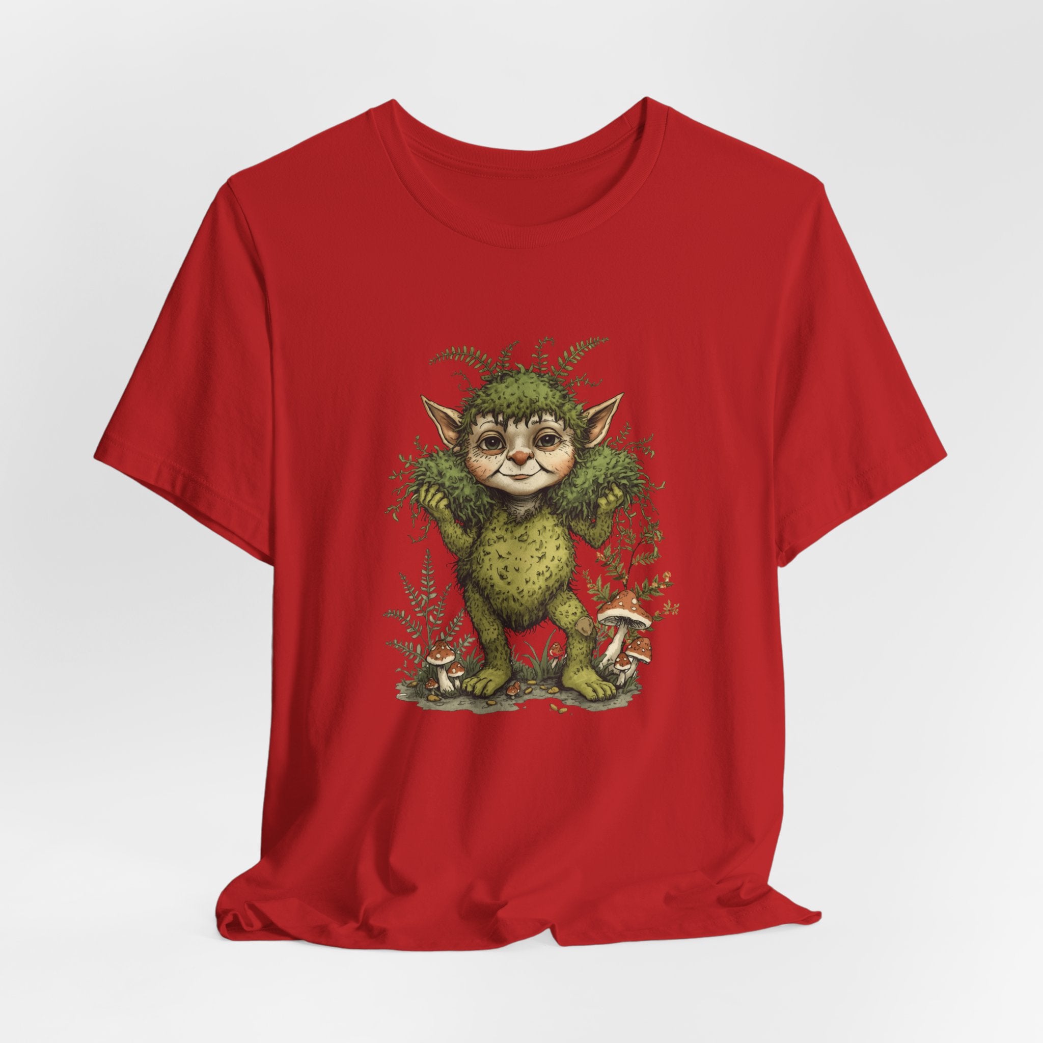 Forest Goblin T‑Shirt — Cute Woodland Creature Graphic Tee