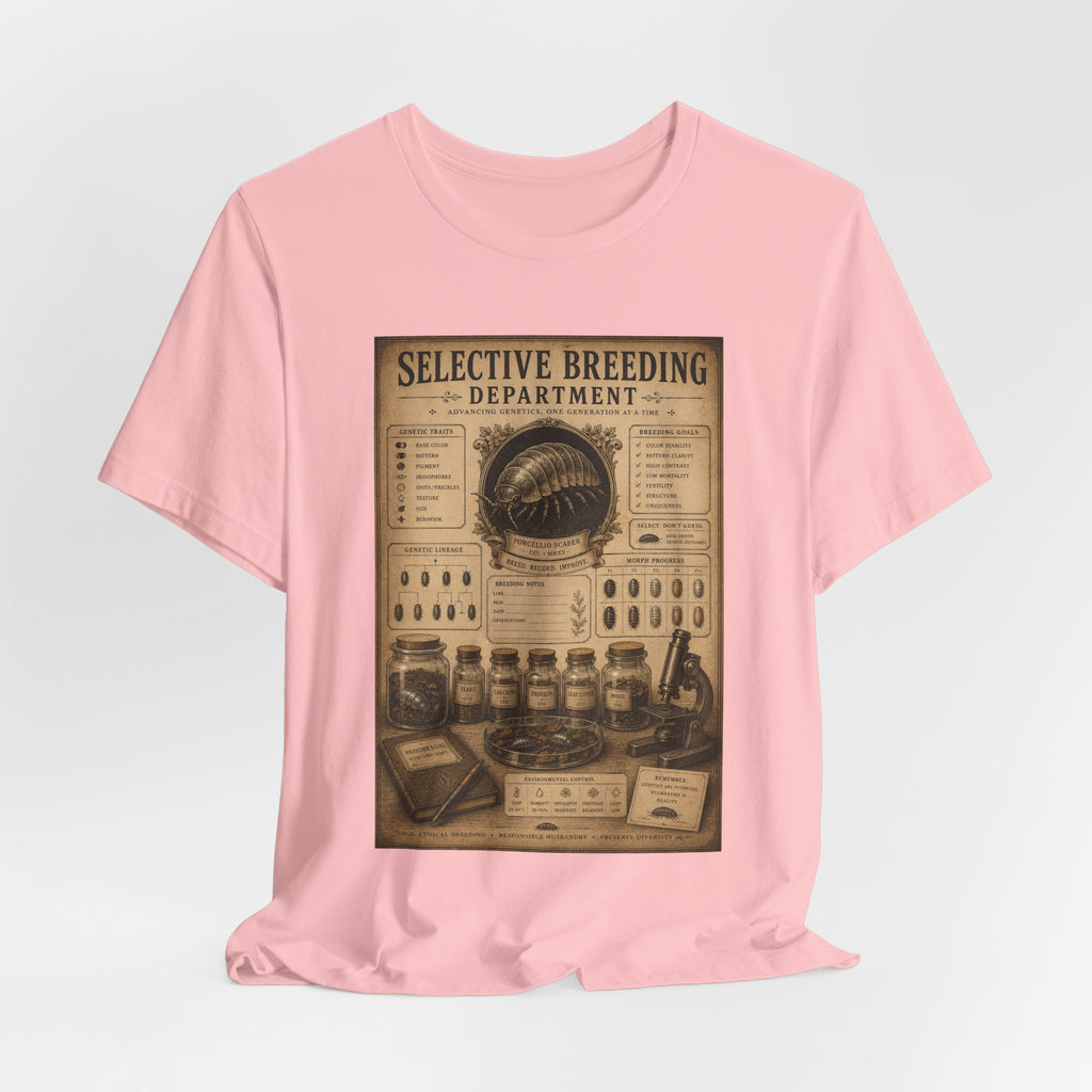 Selective Breeding Department T-Shirt — Vintage Science Illustration Tee
