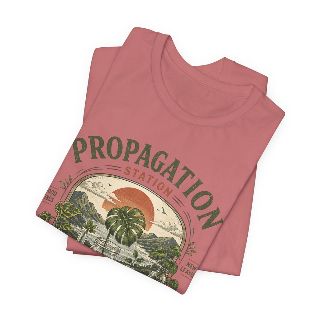 Propagation Station T-Shirt — Vintage Plant Propagation Gardening Tee