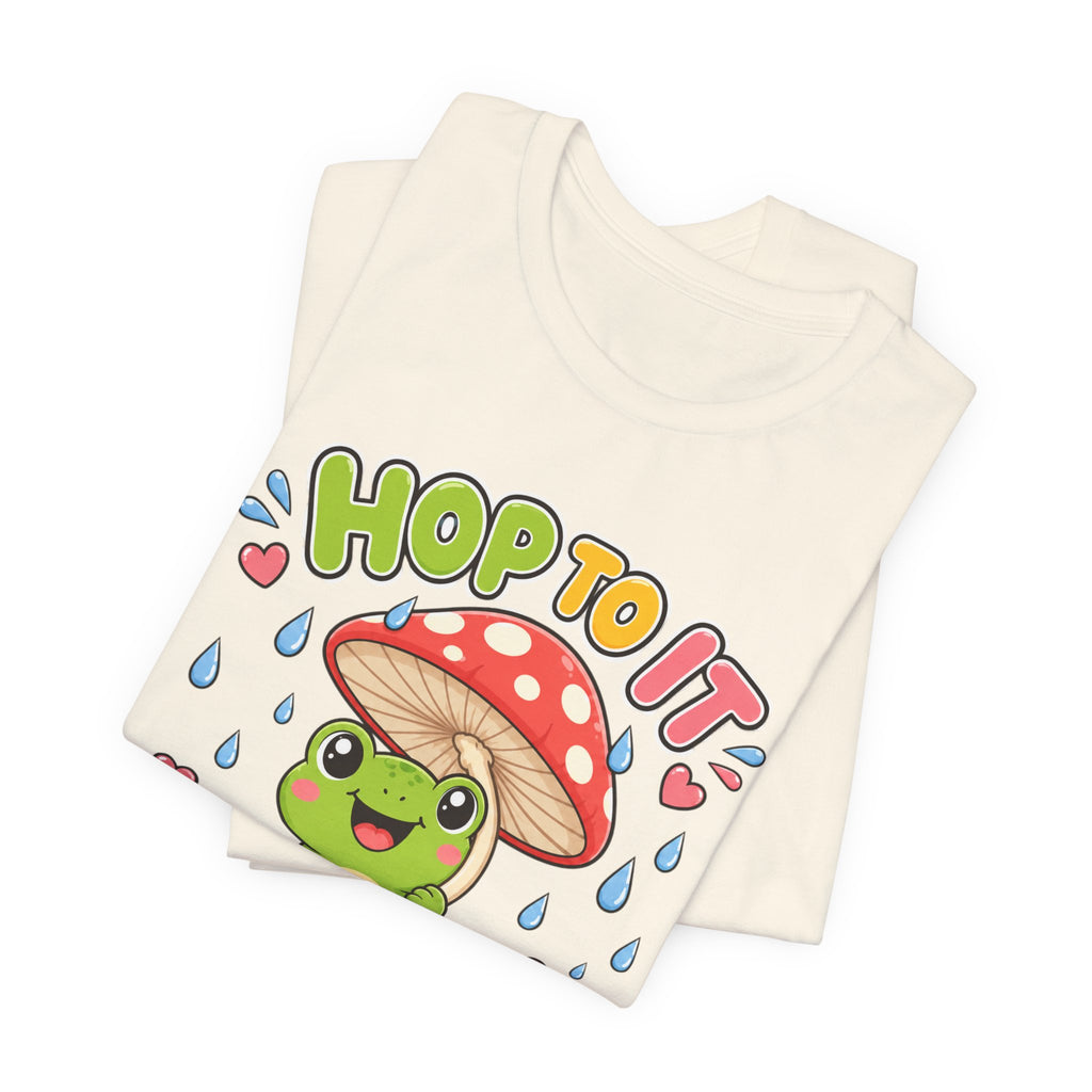 Hop To It Frog Tee