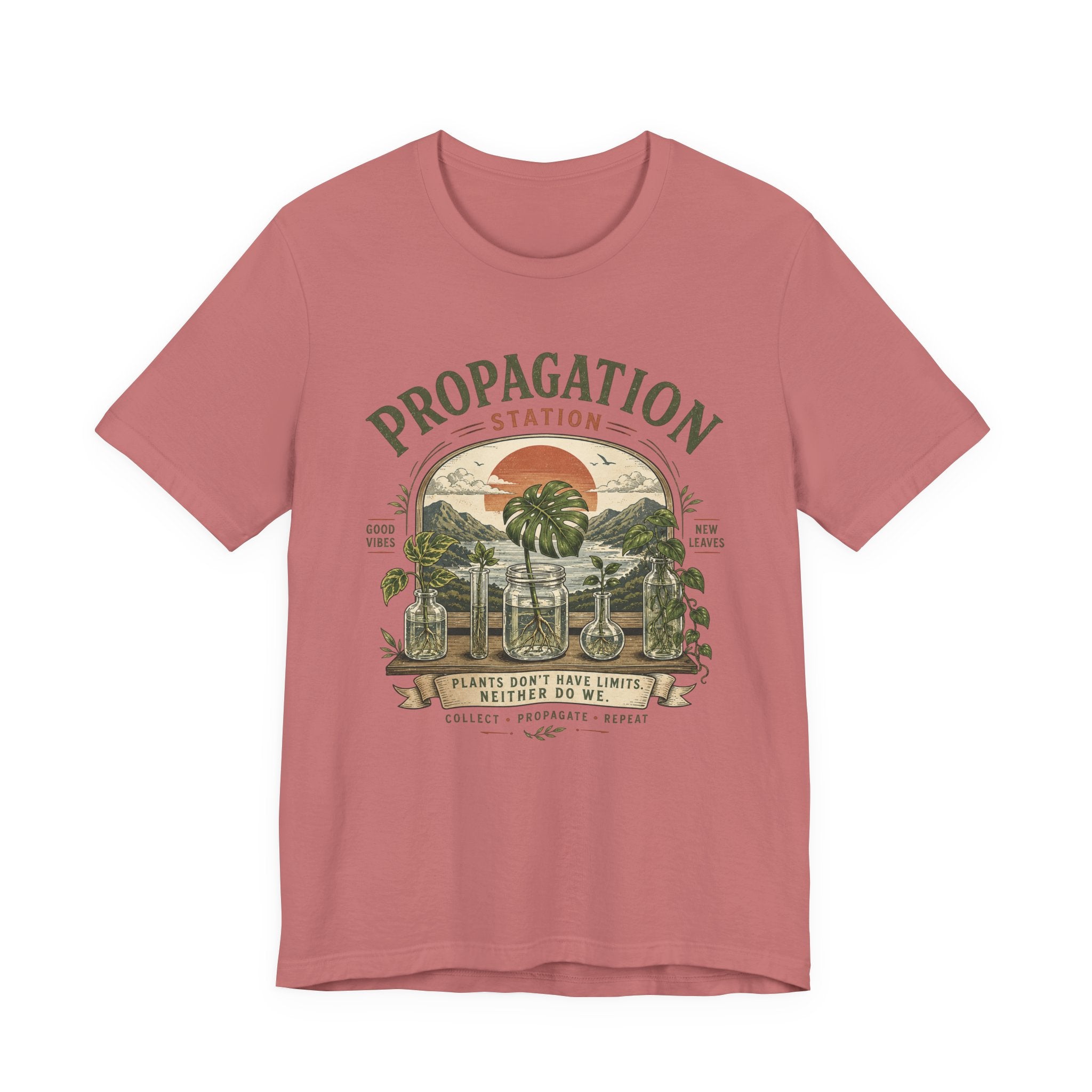 Propagation Station T-Shirt — Vintage Plant Propagation Gardening Tee