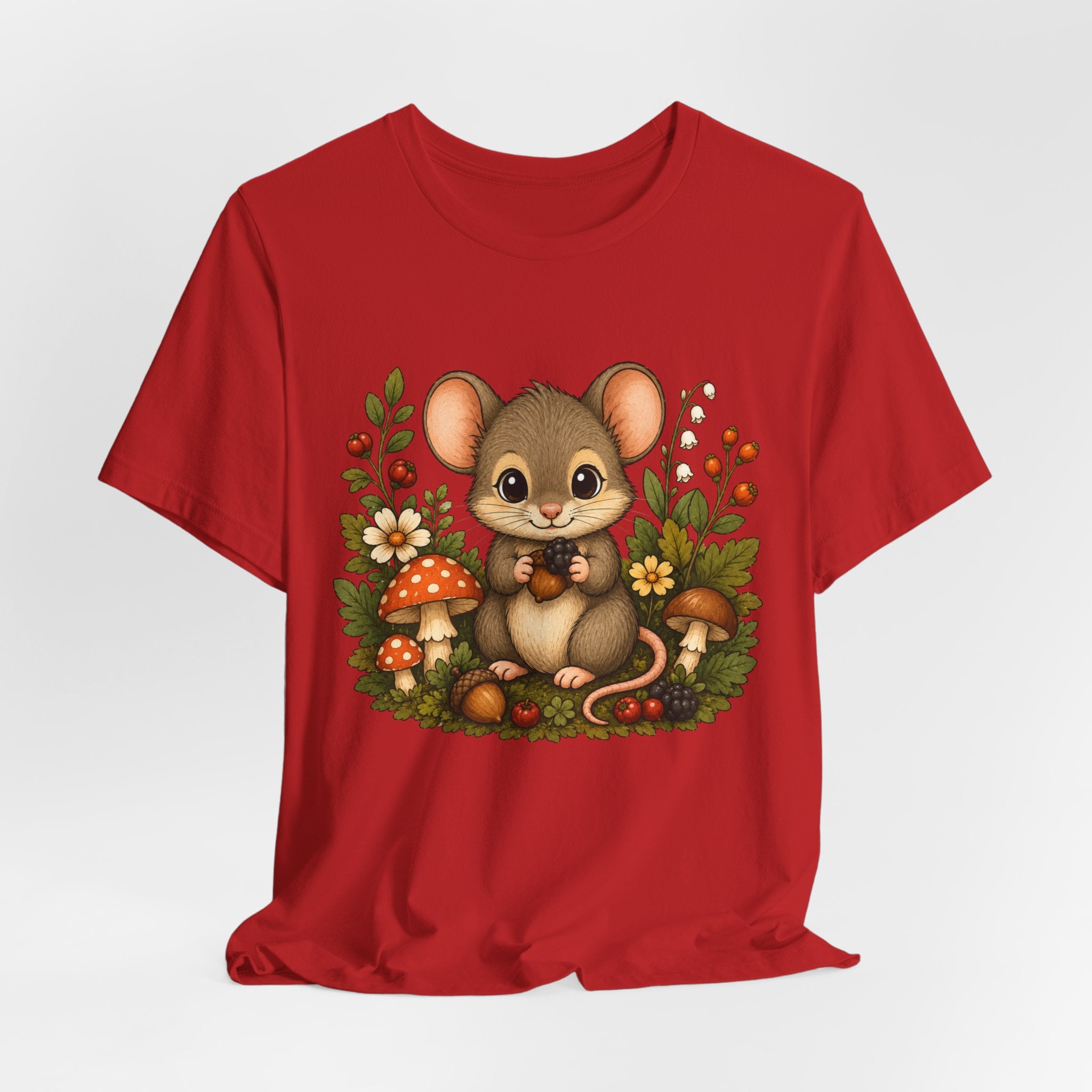 Cute Woodland Mouse Tee