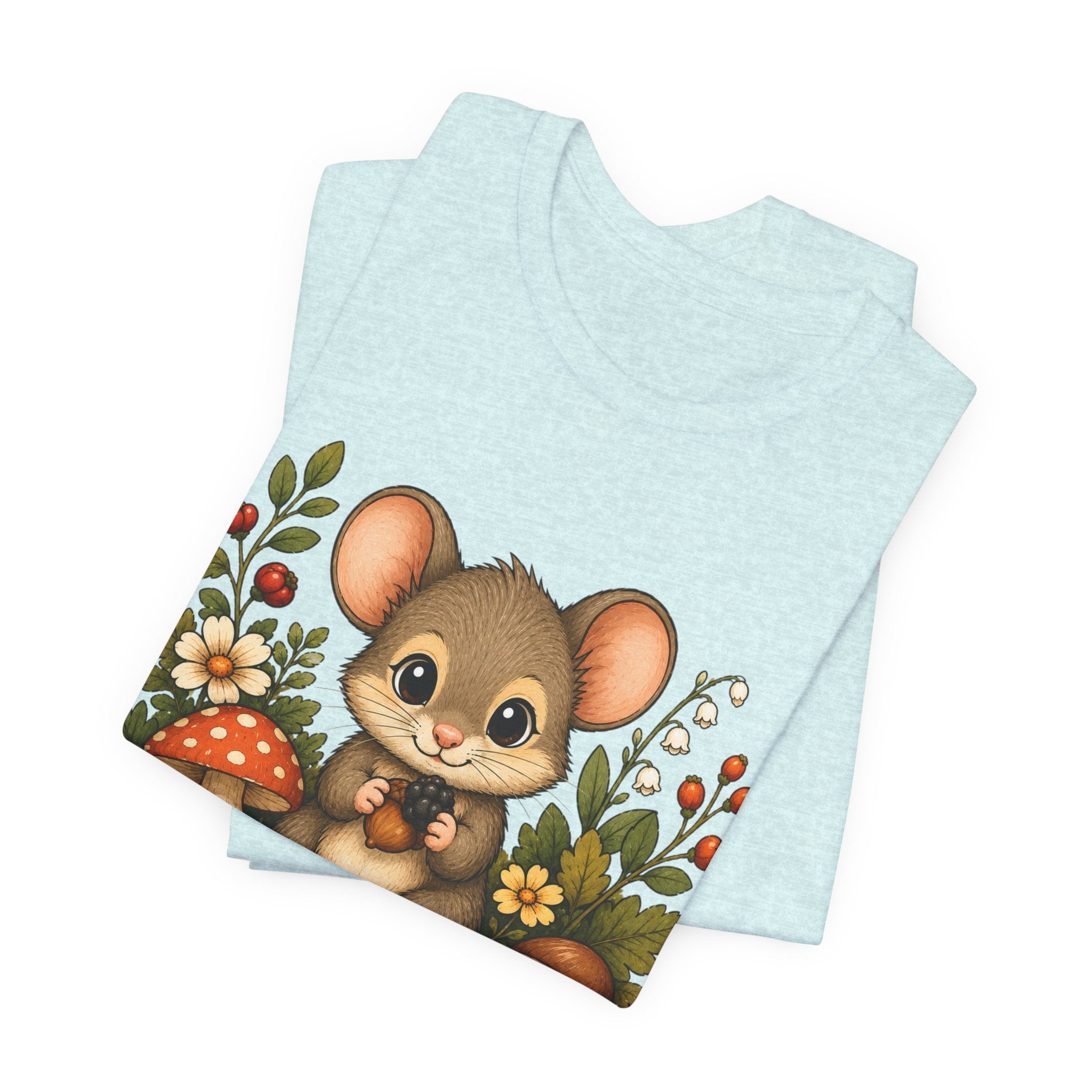 Cute Woodland Mouse Tee