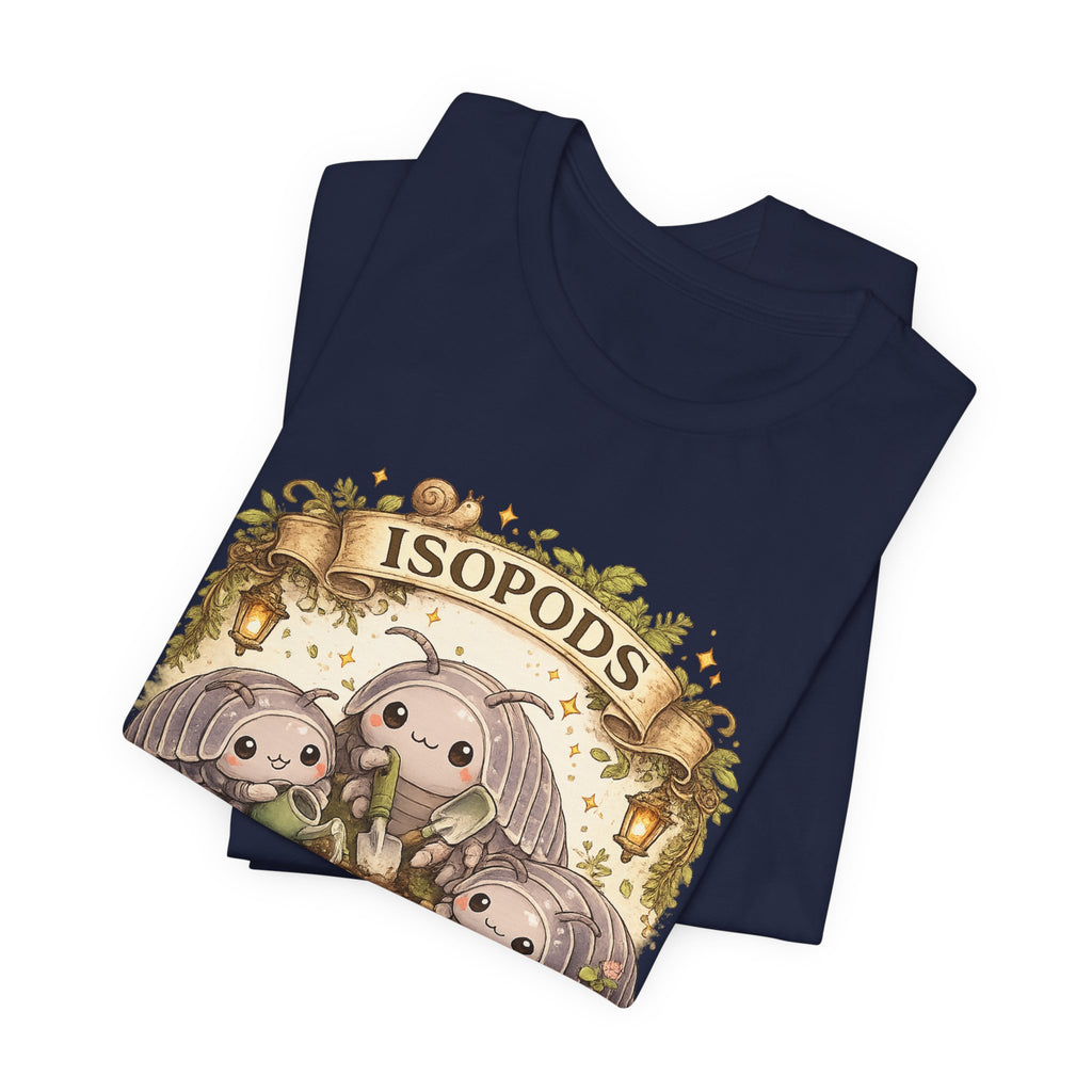Isopods Tee — "Tiny Armored Gardeners" Cute Isopod T-Shirt