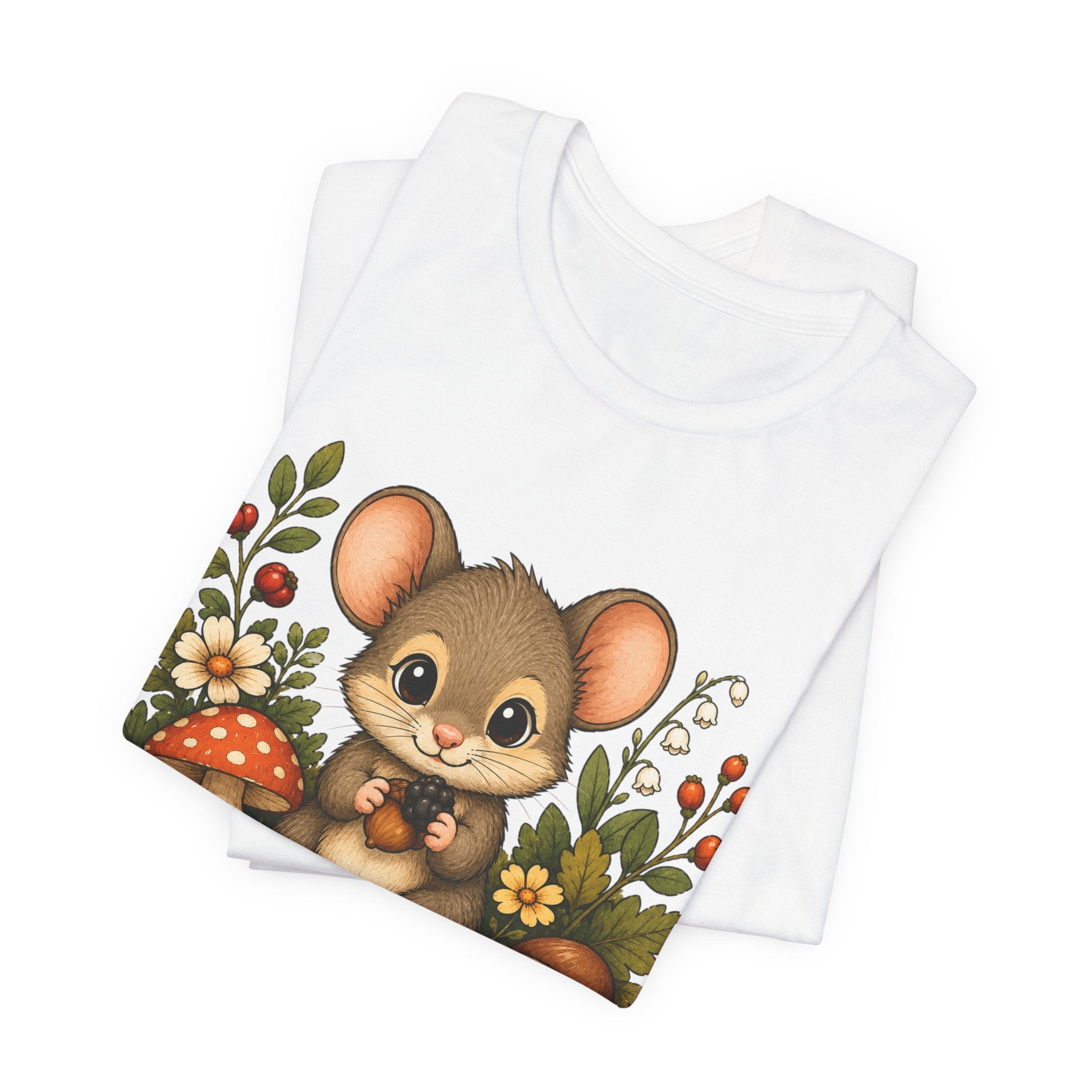 Cute Woodland Mouse Tee